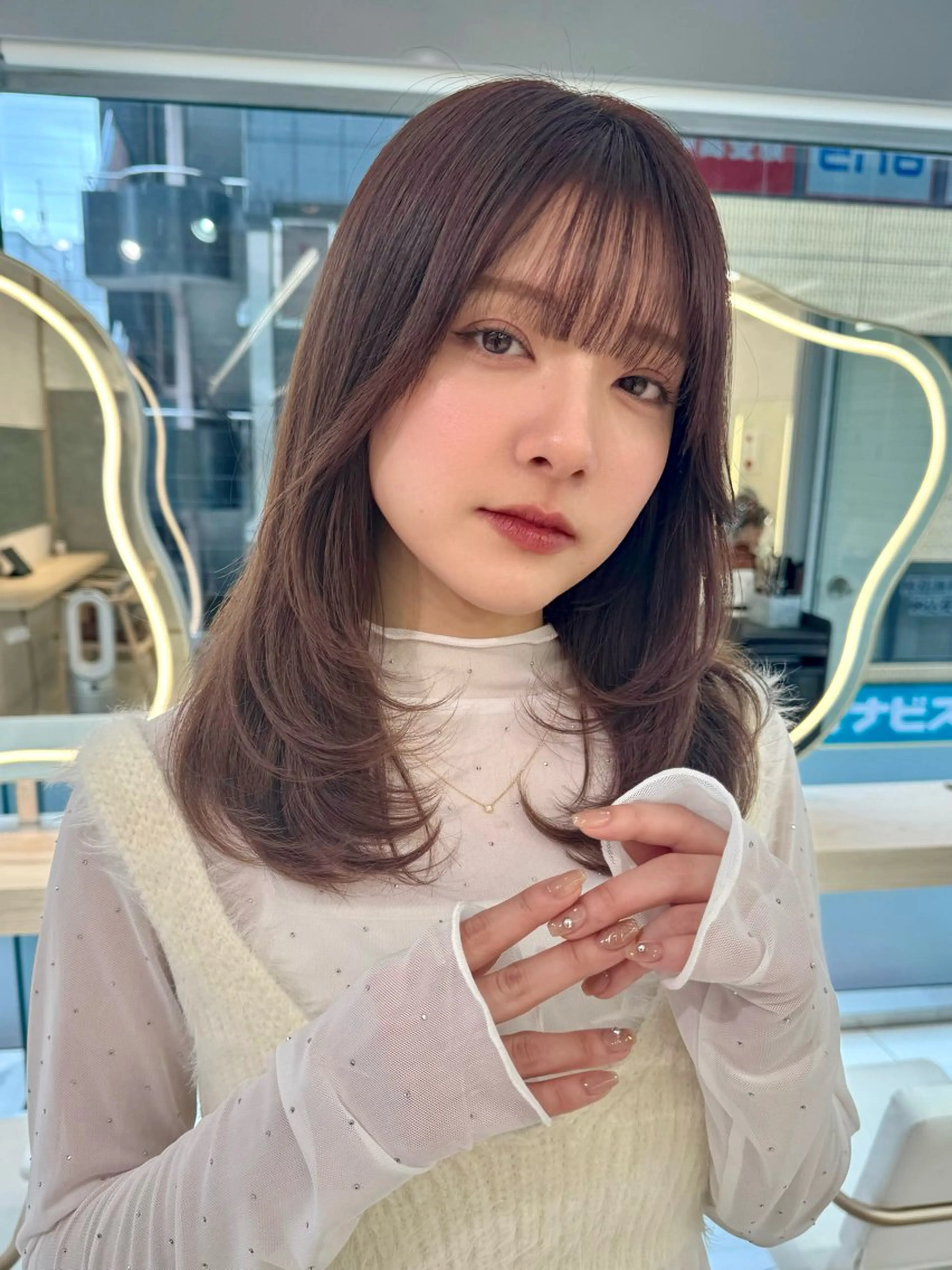 【U24クーポン】ミニモ学割💜韓国ヘアカット＋カラー🇰🇷 120分の写真