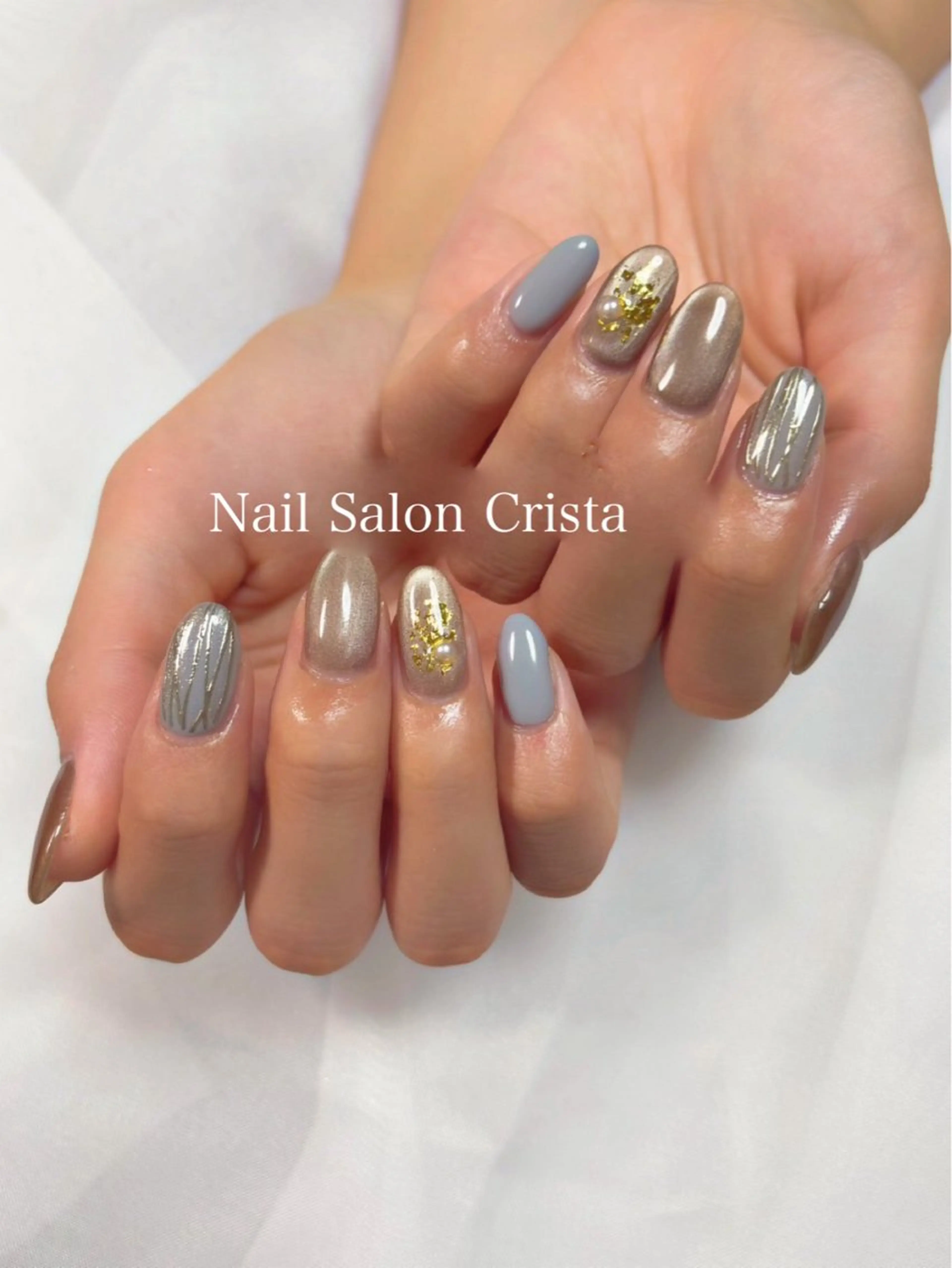 ネイル ジェルネイル パラジェル CRISTA所属・CRISTA MOMOのネイルデザイン