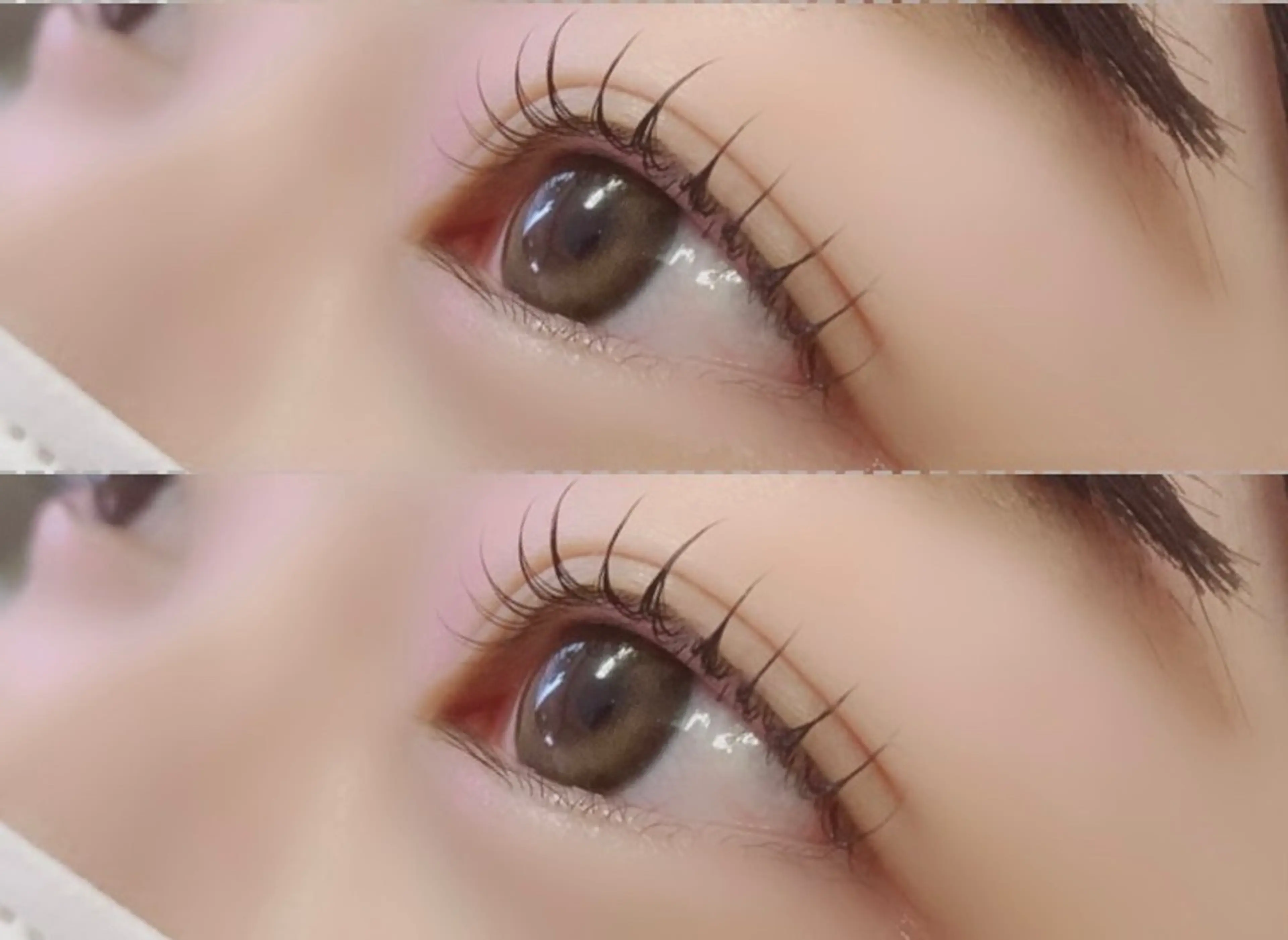 まつげパーマ上の写真