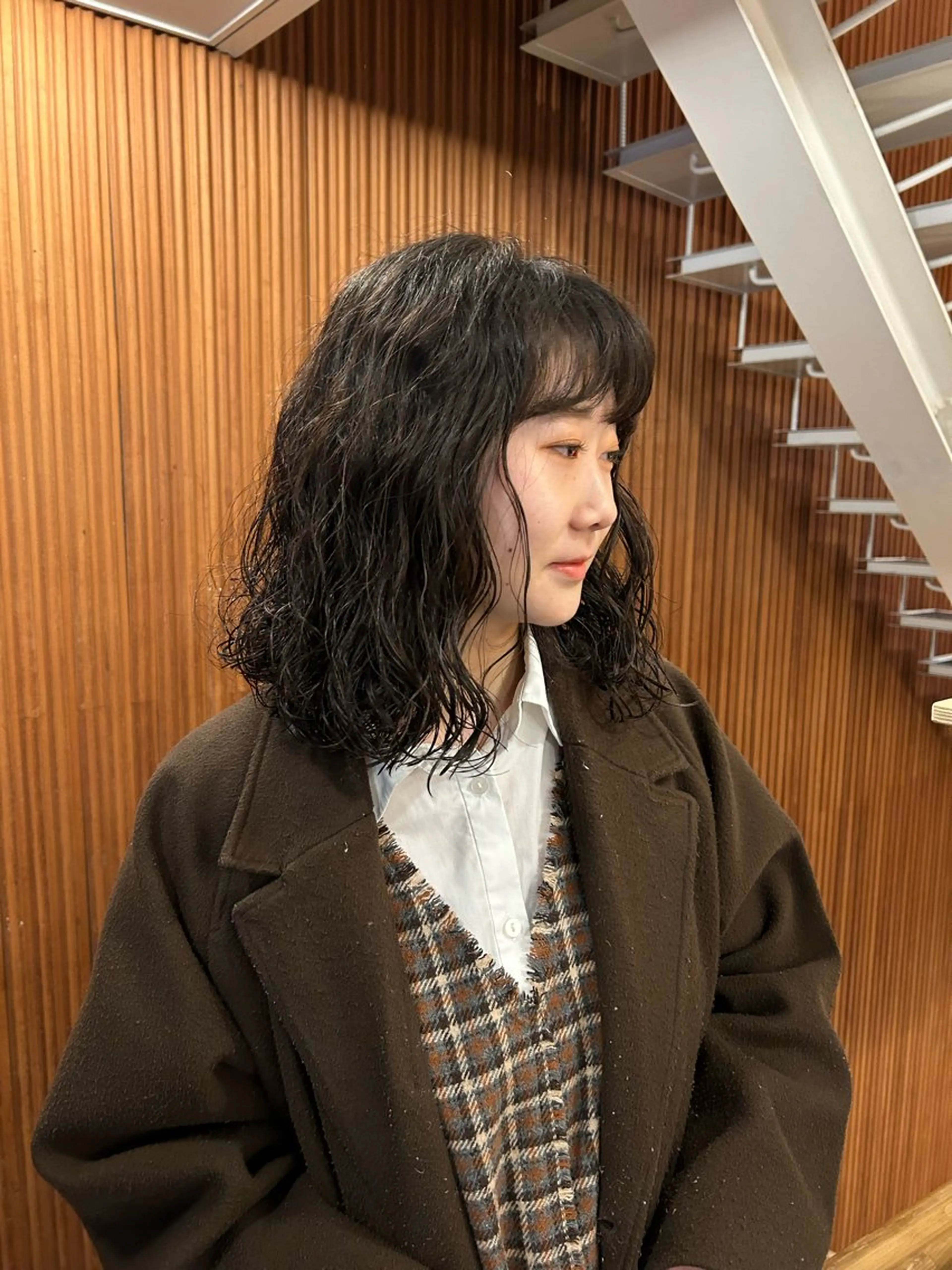 ミディアム 🌞アオキ サキ🕊のヘアスタイル