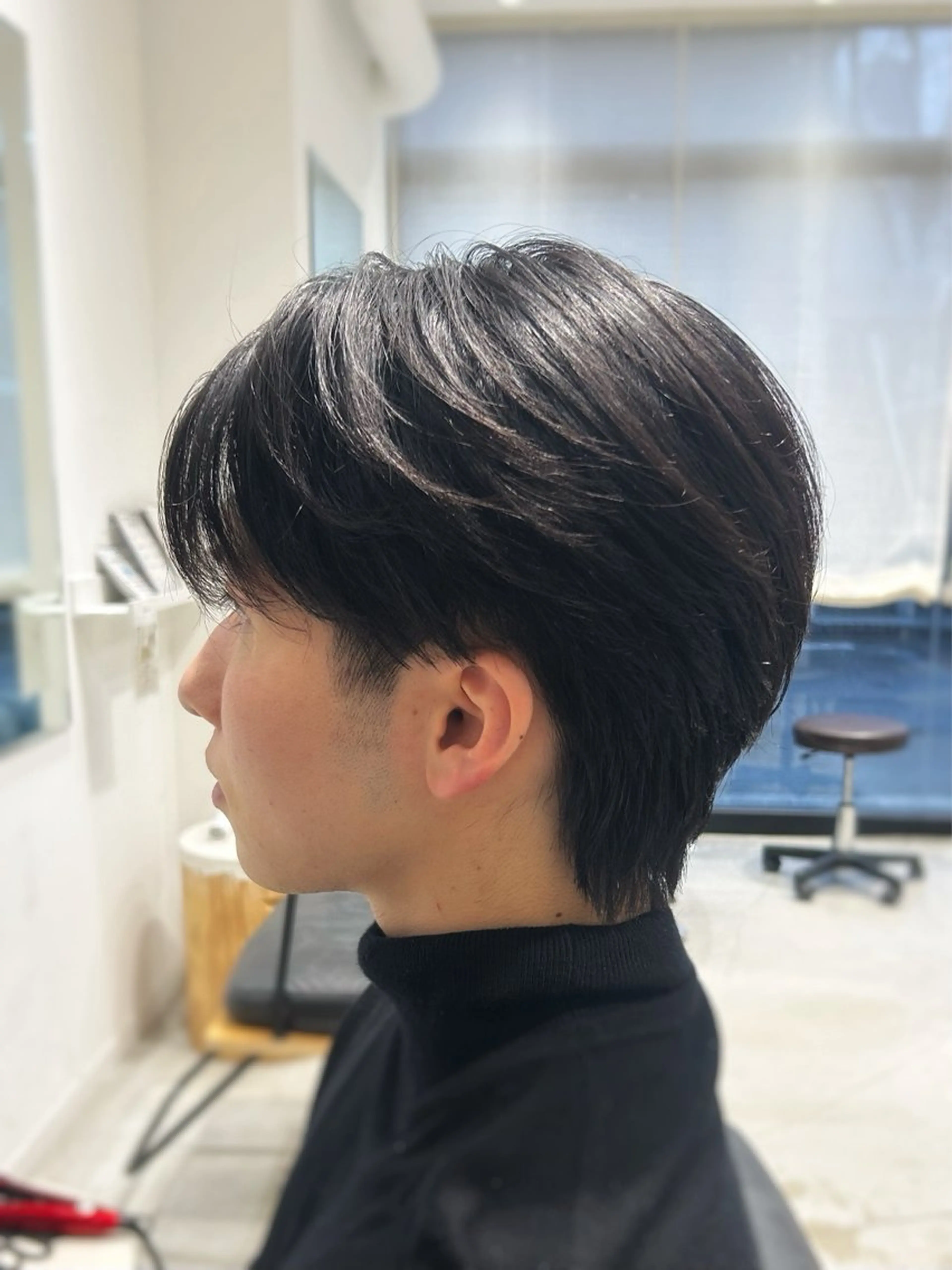 メンズ ながい りなのヘアスタイル