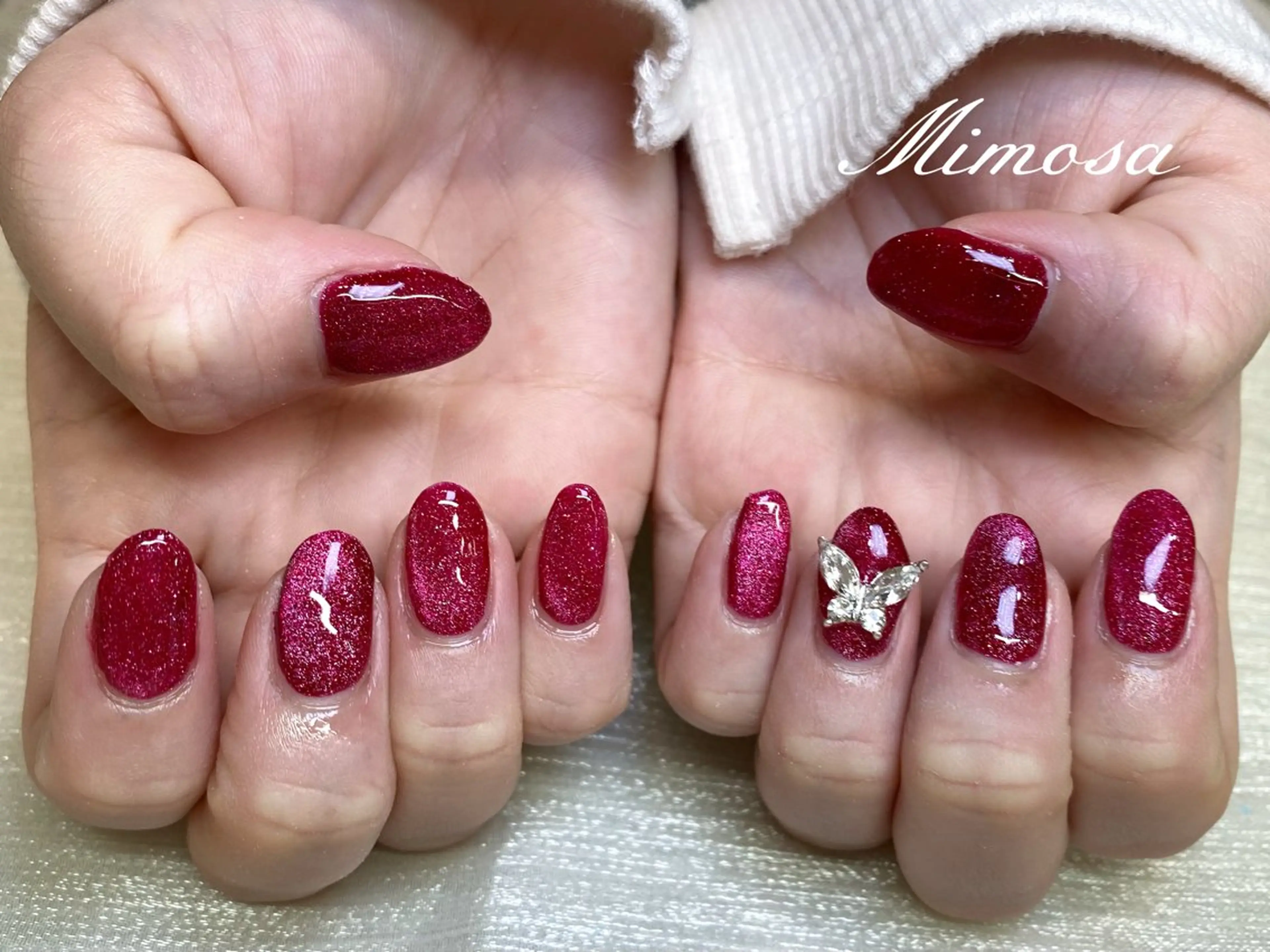 ネイル ハンドネイル 💛Mimosa💛 吉祥寺のネイルデザイン