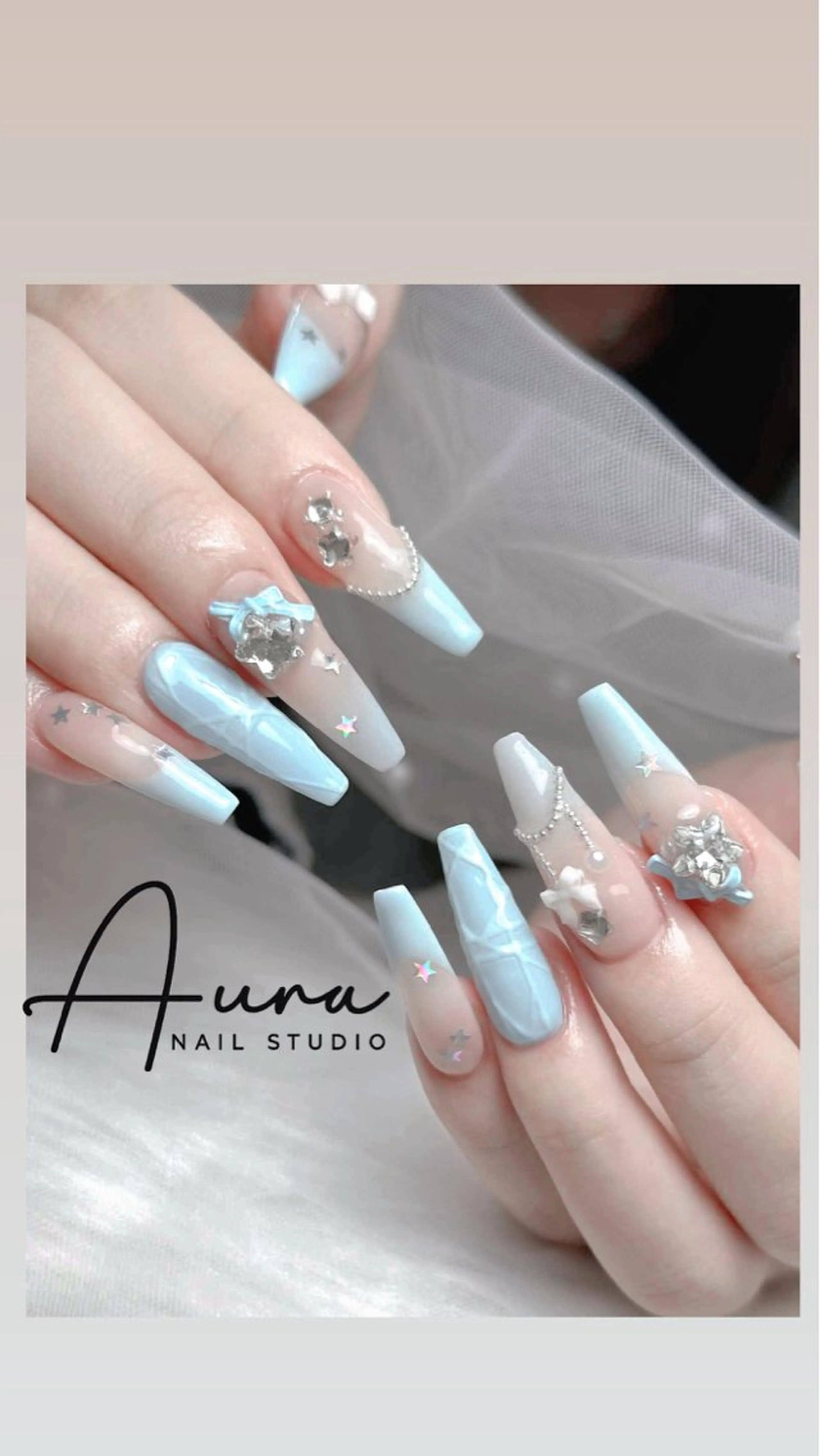 ネイル Aura Nail HanNaのネイルデザイン