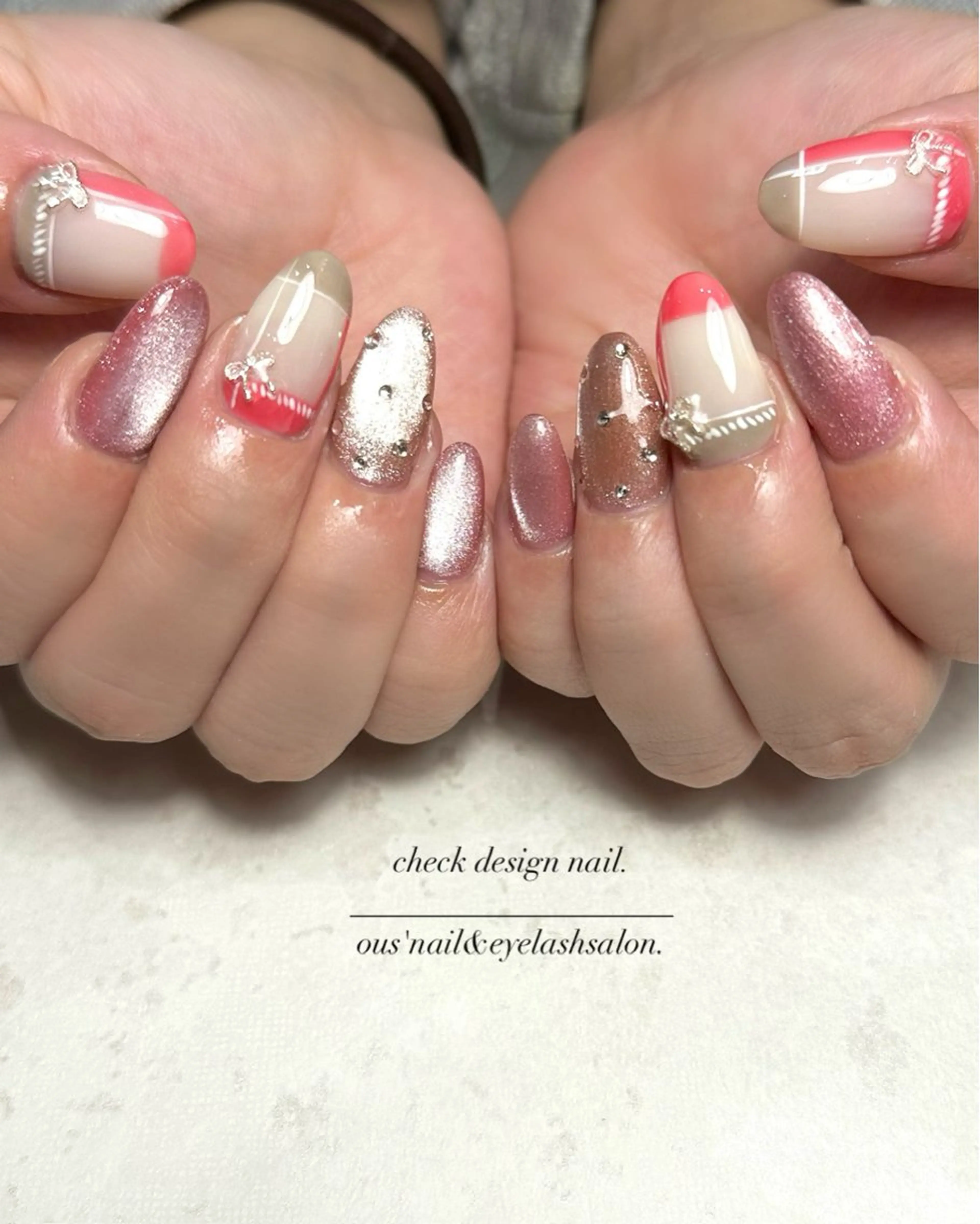 ネイル ou's nail salon所属・小林 桜のネイルデザイン