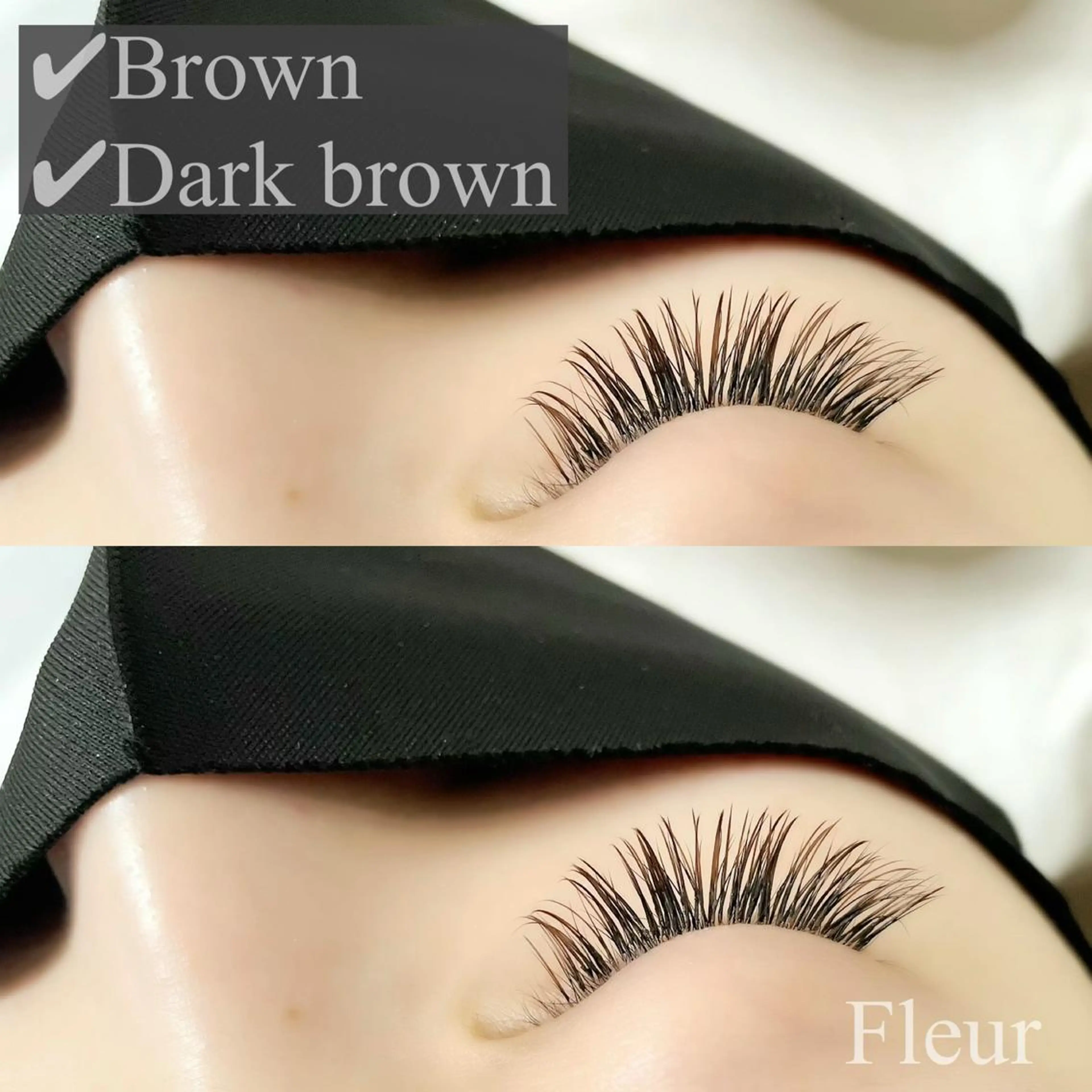 マツエク・マツパ Fleur フルールのマツエク・マツパデザイン