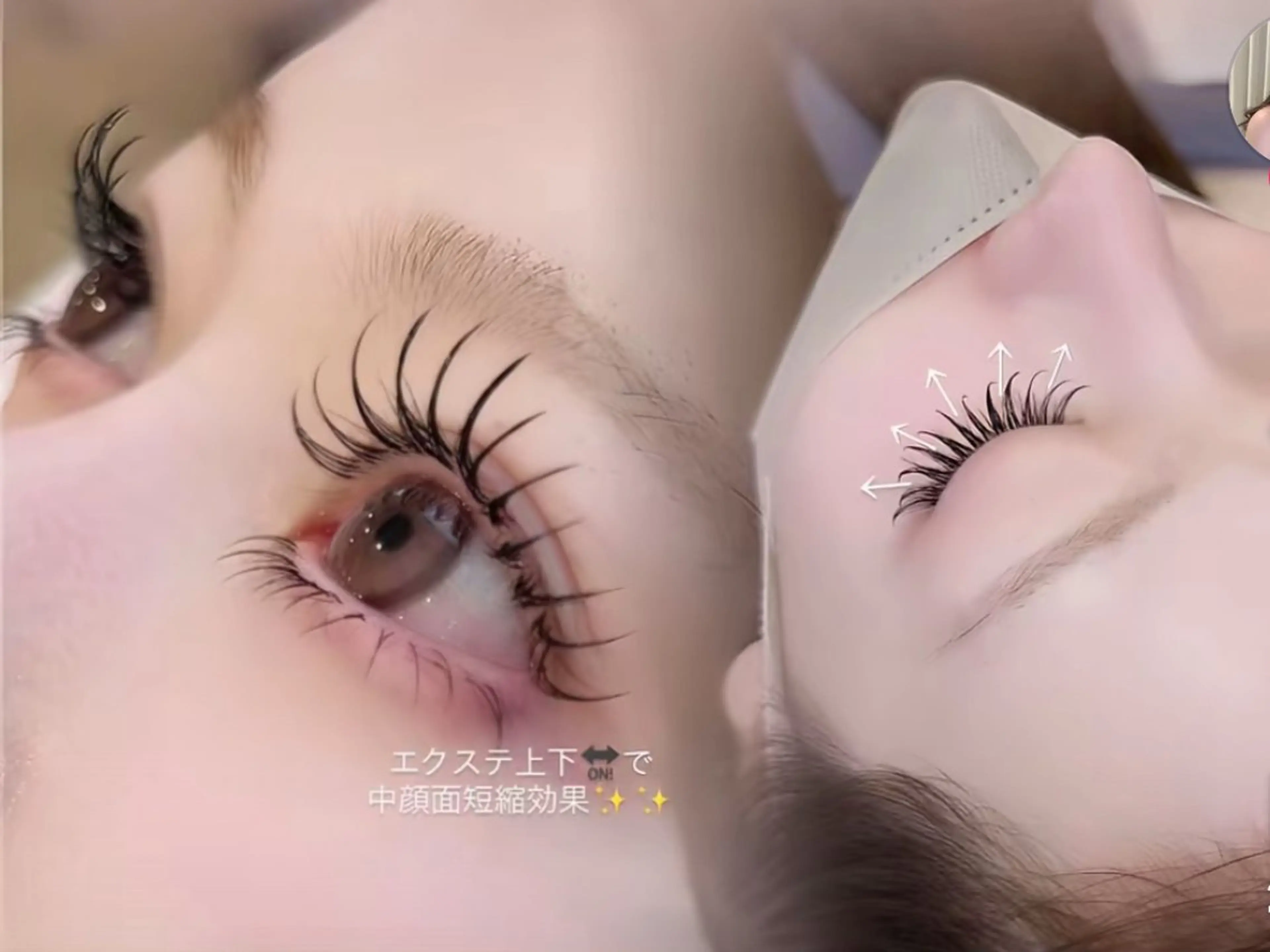 マツエク・マツパ 付け放題 バインドロック 束感まつ毛 フラットラッシュ ナチュラル マツエク YK Beauty Salonのマツエク・マツパデザイン