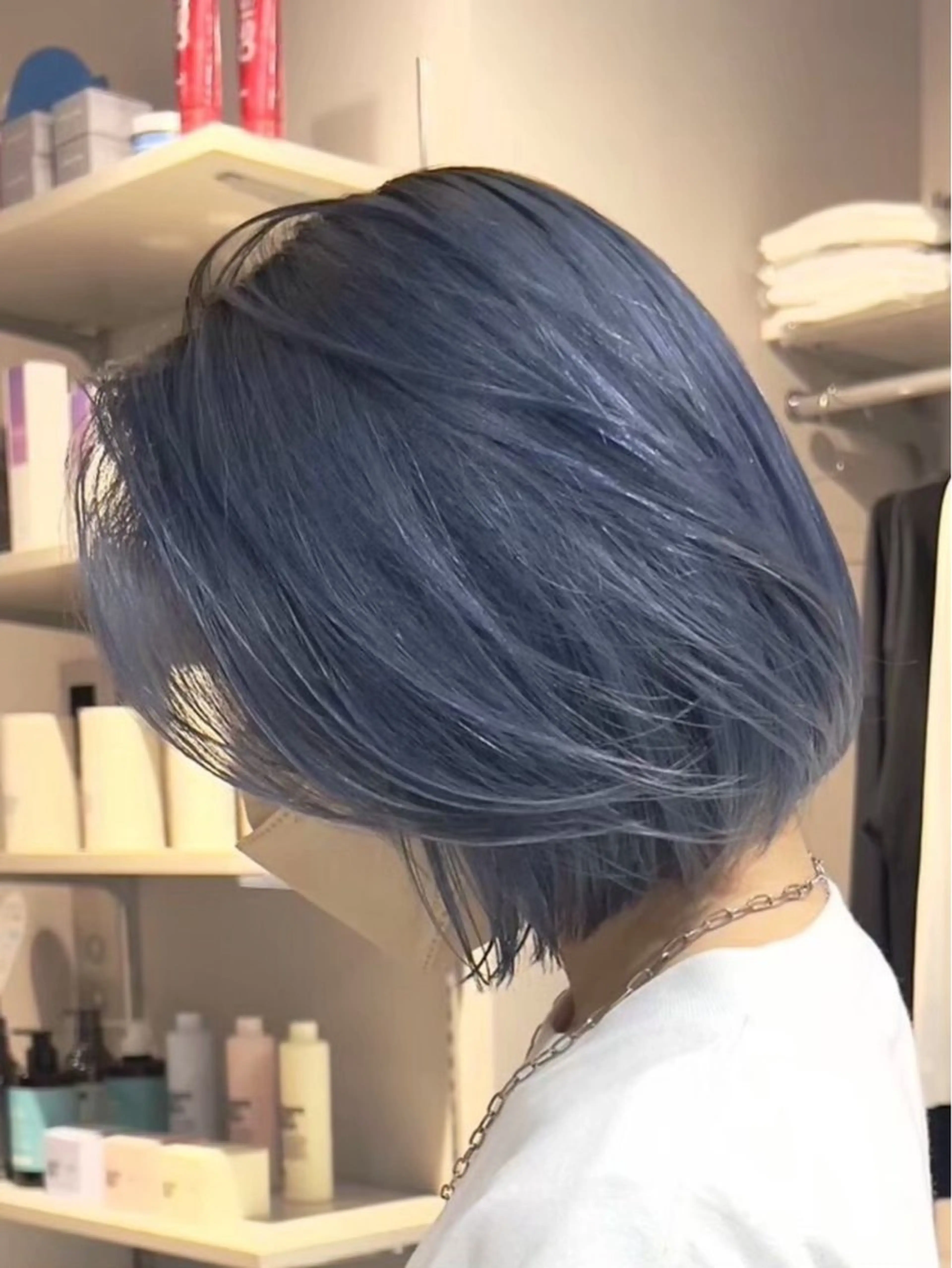 カラー 透明感カラー/レイヤ ーhinata.のヘアスタイル