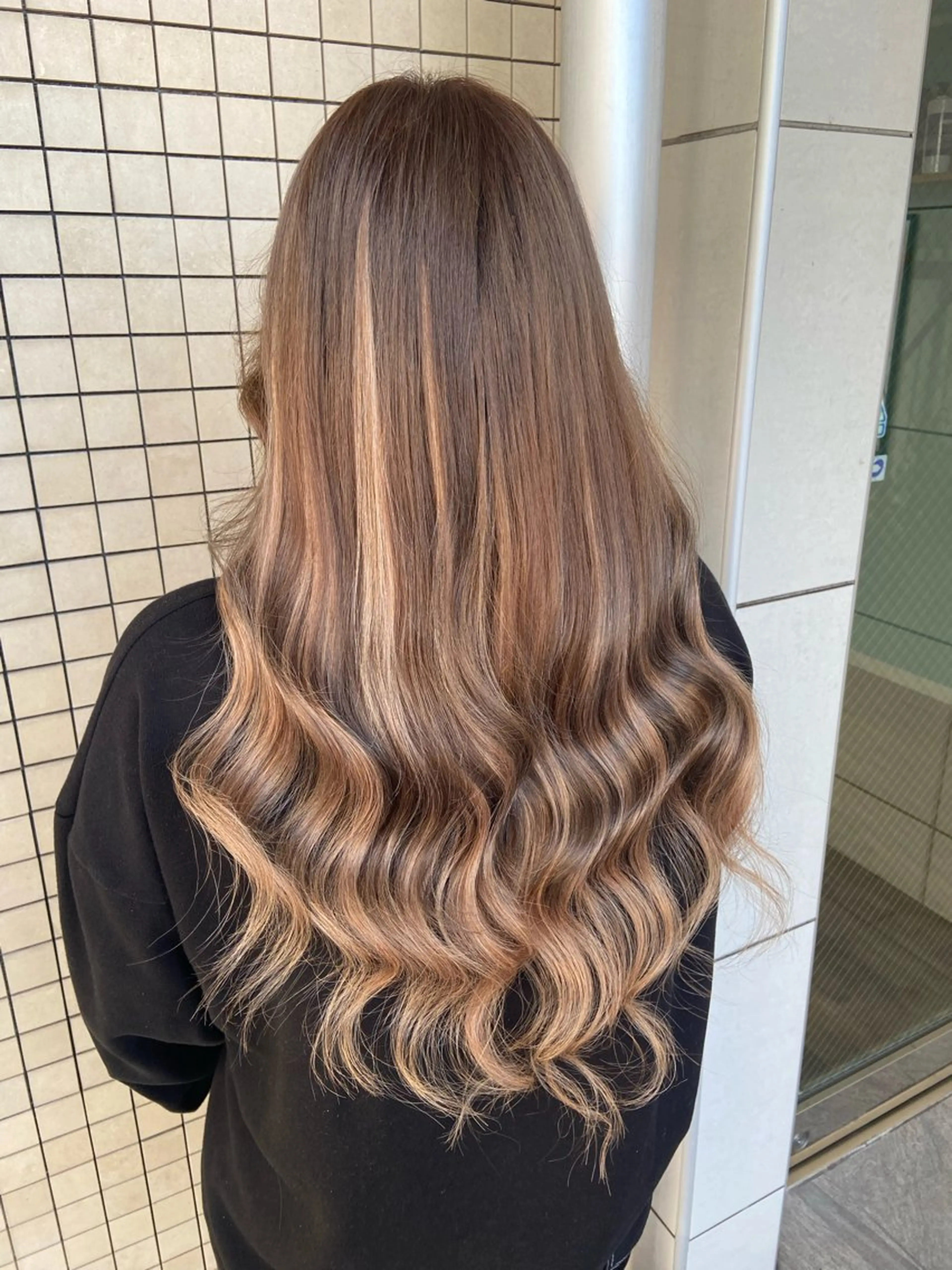 ロング カラー プルエクステ エクステ ヘアカラー エクステ 🧸プルエクステ❤︎ ネイルKAO🧸のヘアスタイル