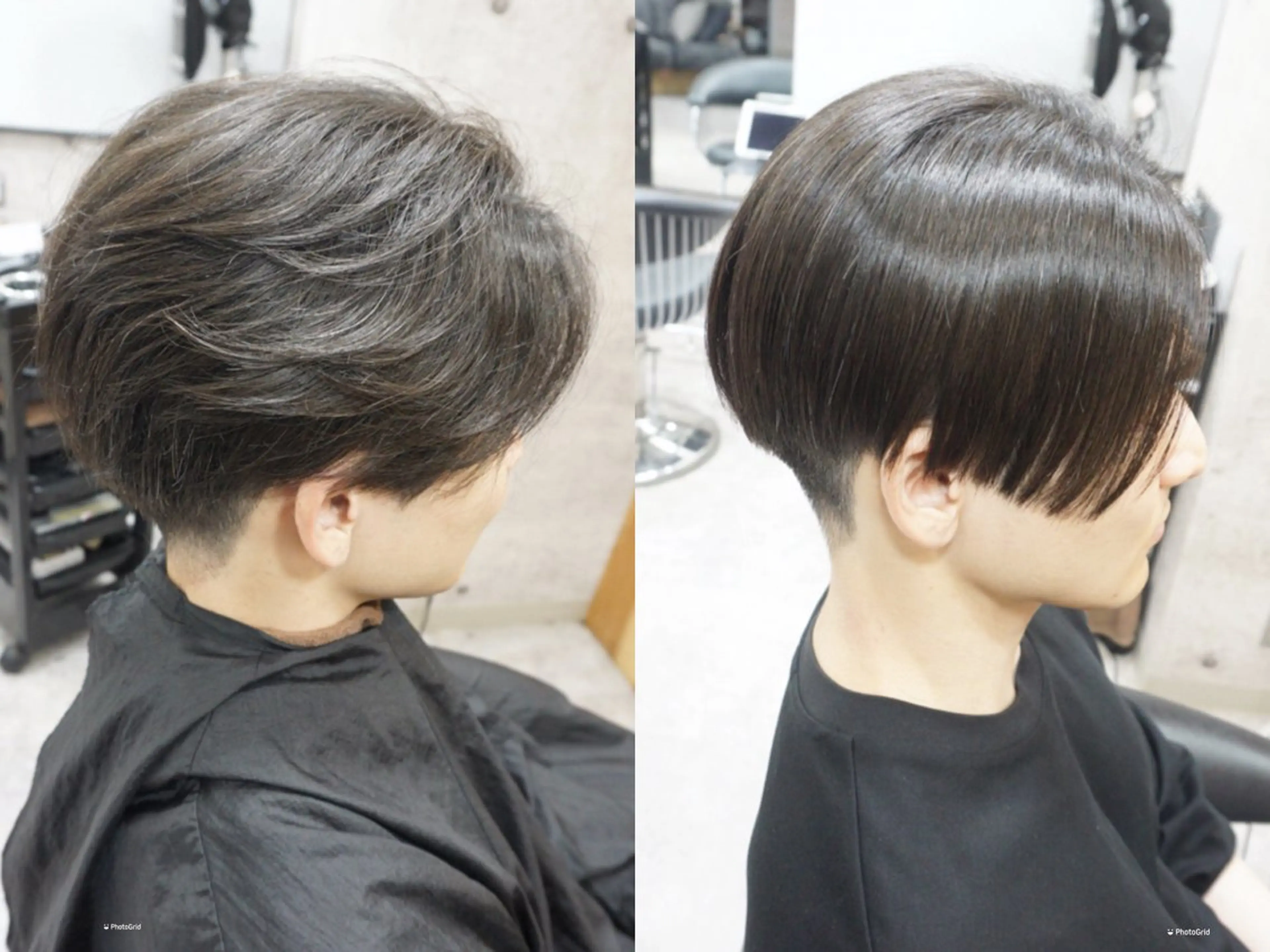 ✂️メンズカット&髪質改善縮毛矯正&2STEPトリートメント【土日祝日+1100】の写真