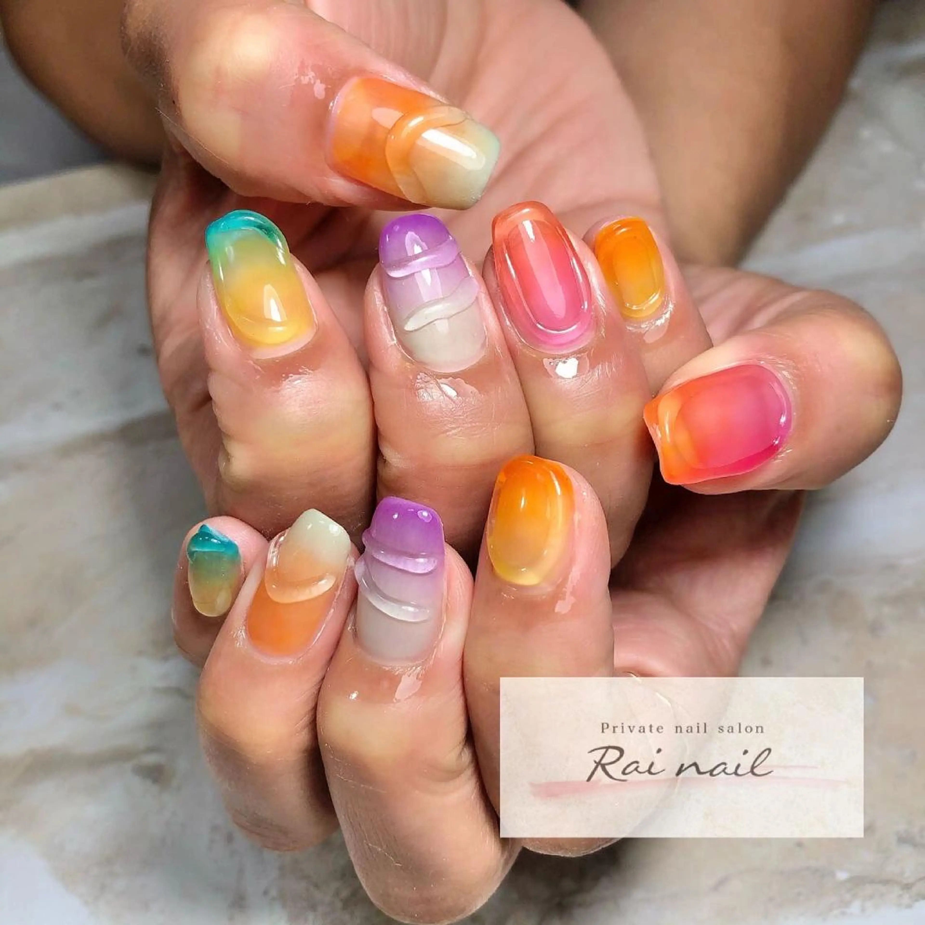 ネイル Rai nail_ Risaのネイルデザイン