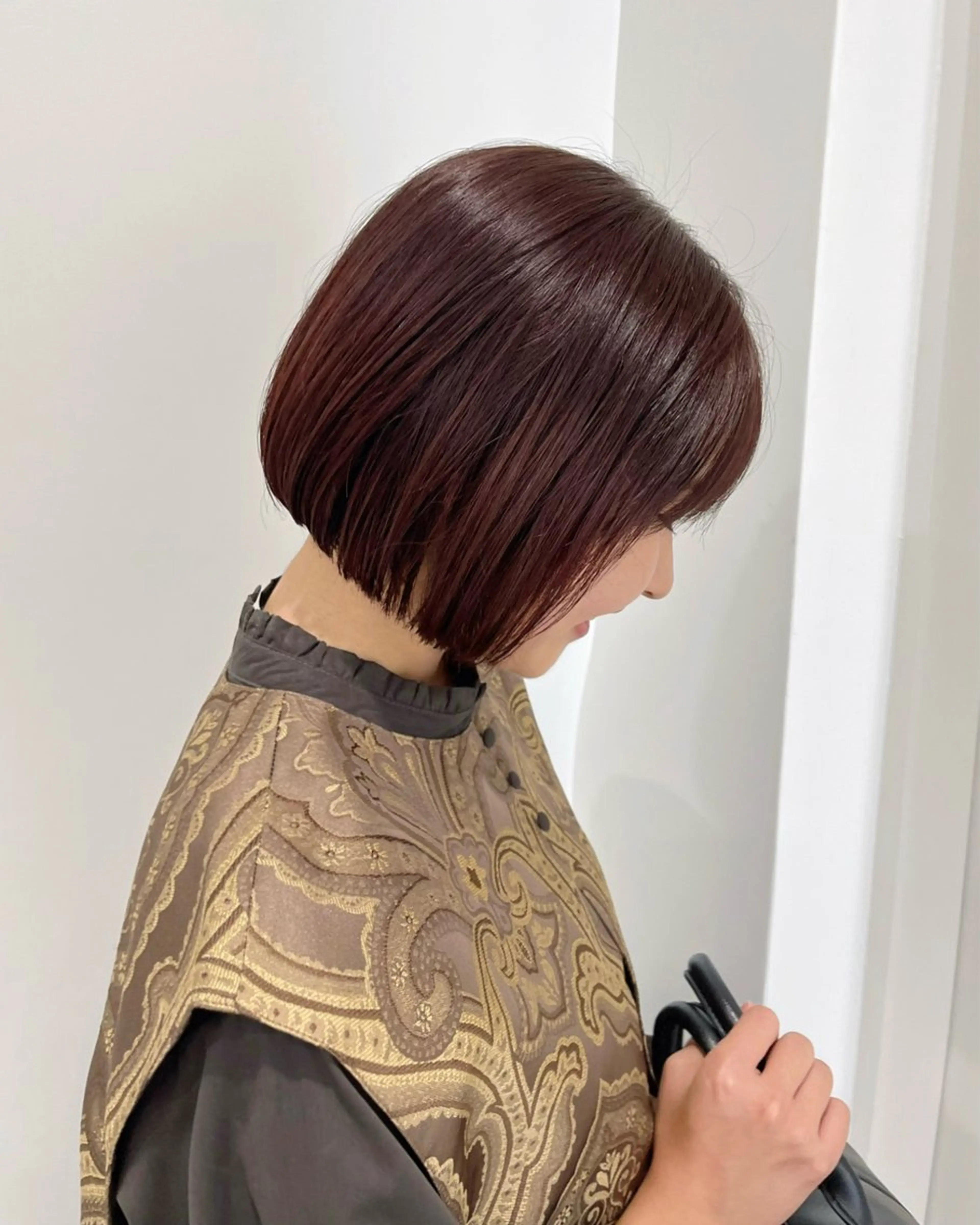 ショート 縮毛矯正/ハイトーン /パーマ/前原汐🎐のヘアスタイル