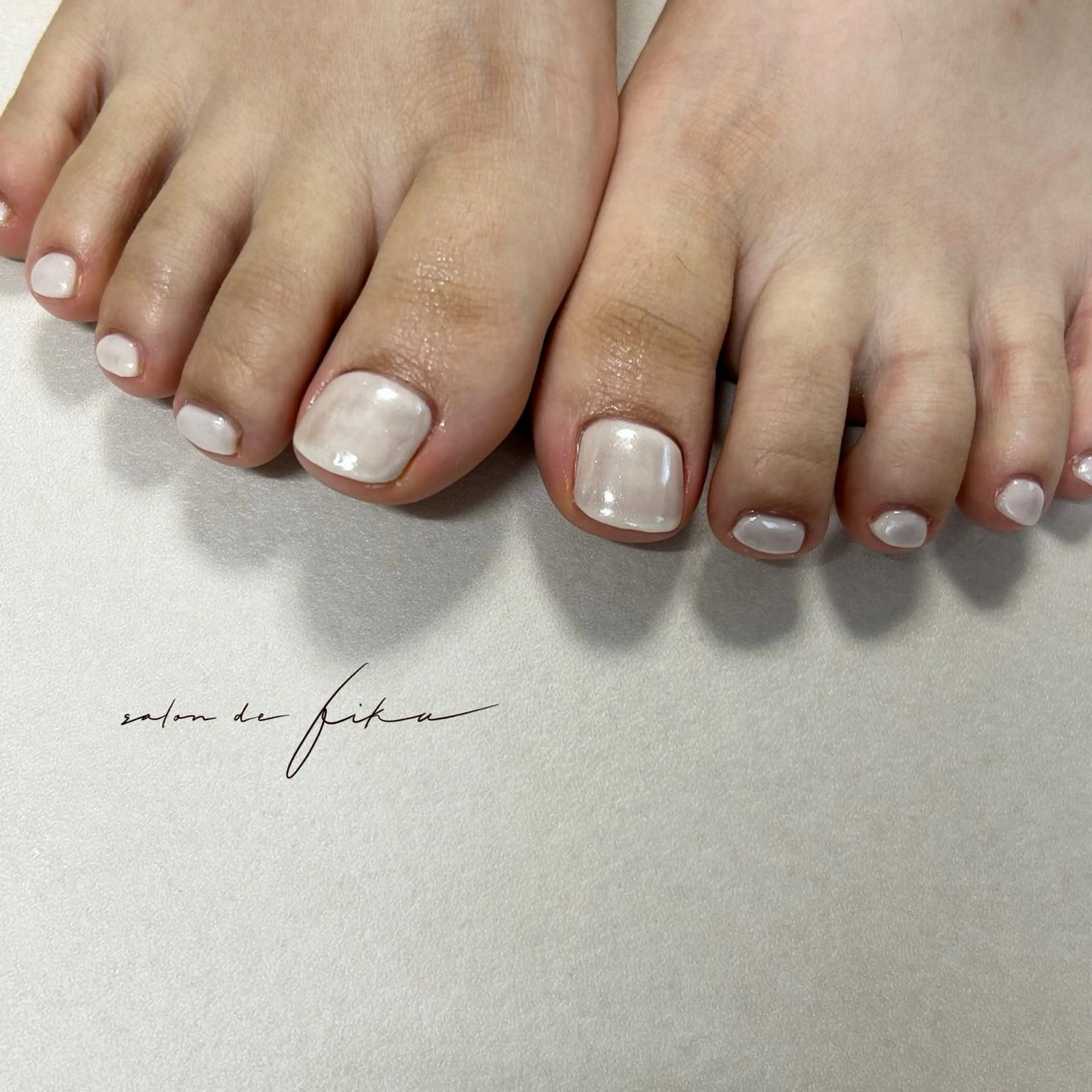 ネイル オーロラネイル Rio 𓍼のネイルデザイン