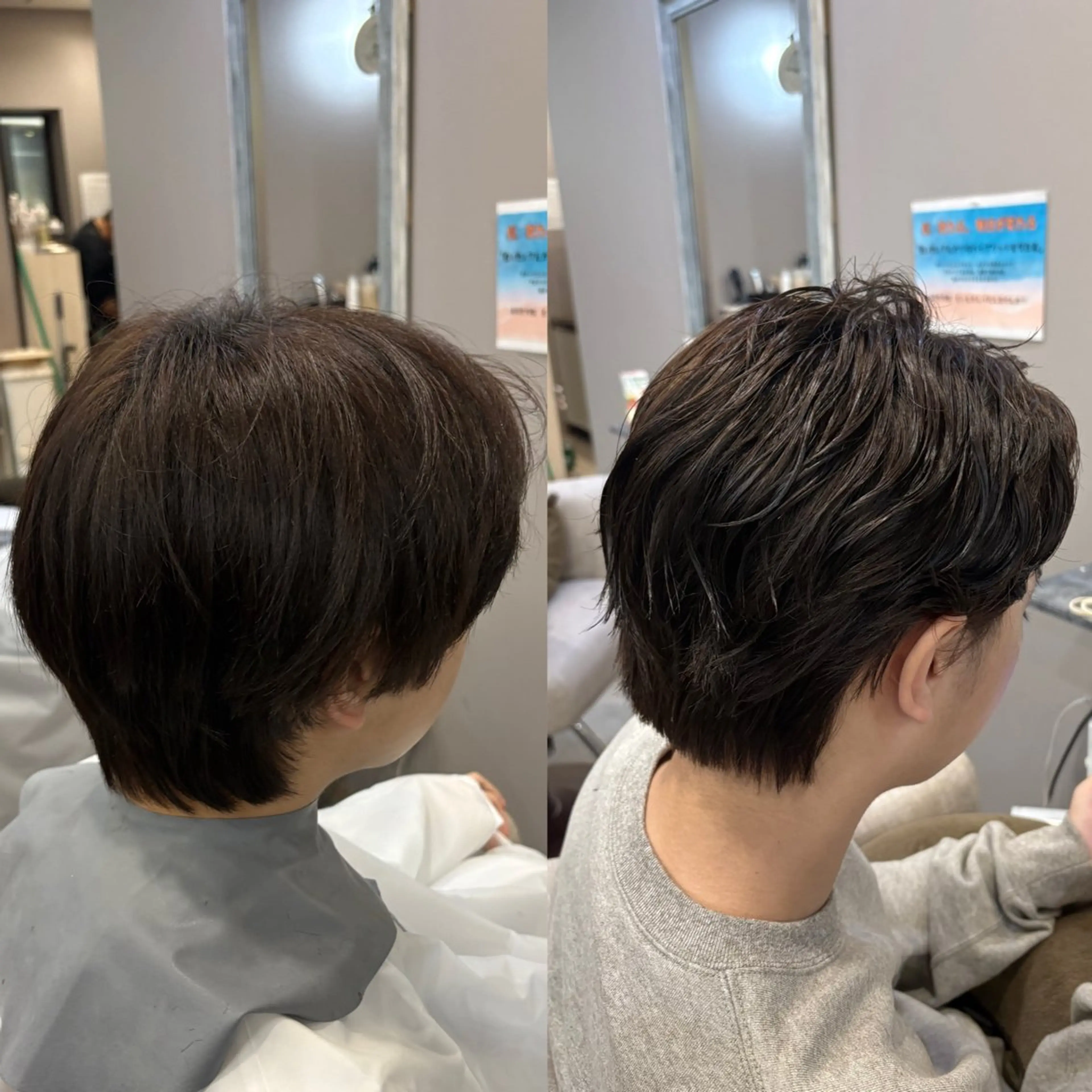 メンズカット✂︎パーマ🌀土日＋3000円の写真