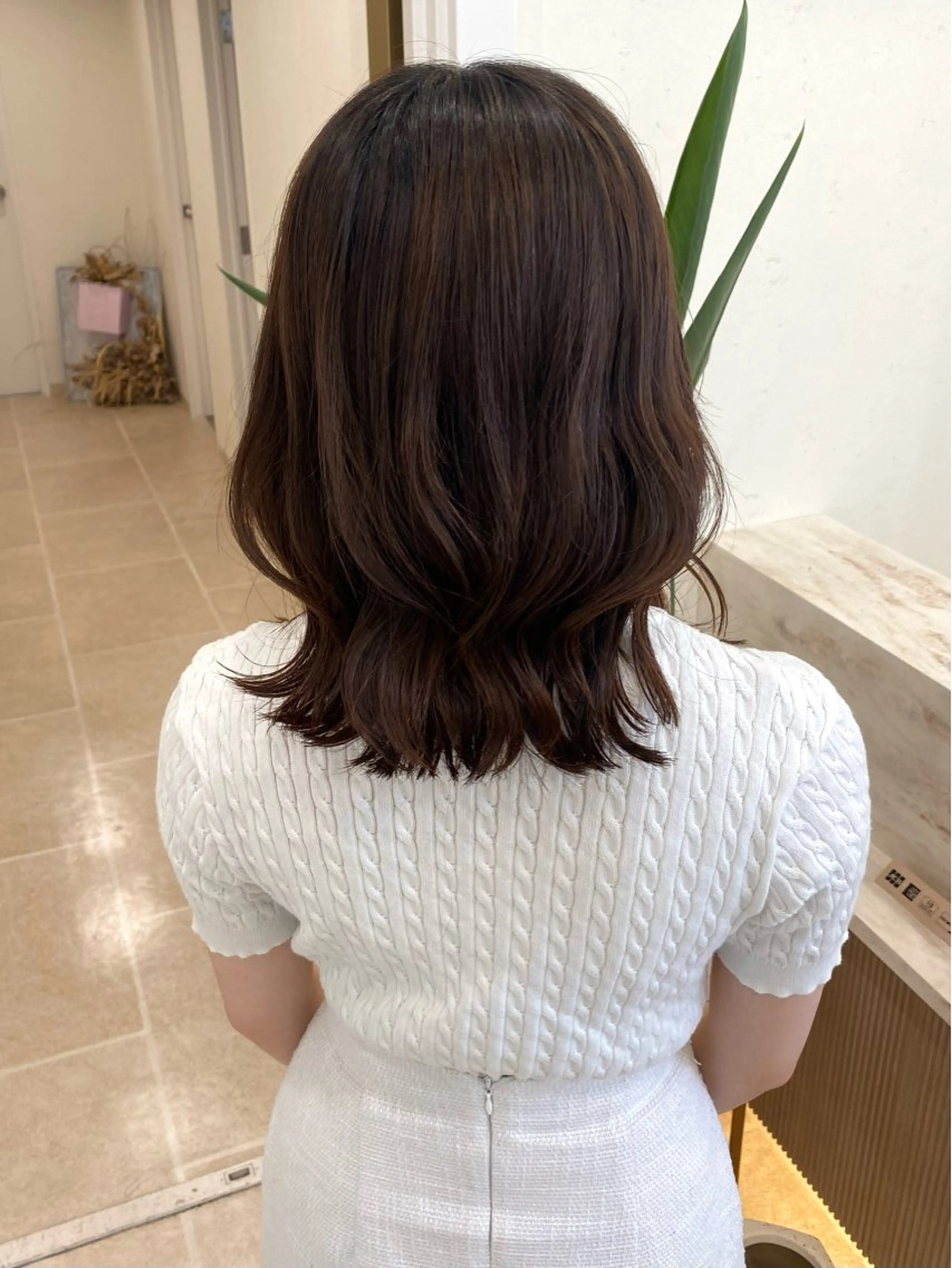 ミディアム ヘアアレンジ ヨシンモリ yua モデル募集の眉毛・アイブロウイメージ