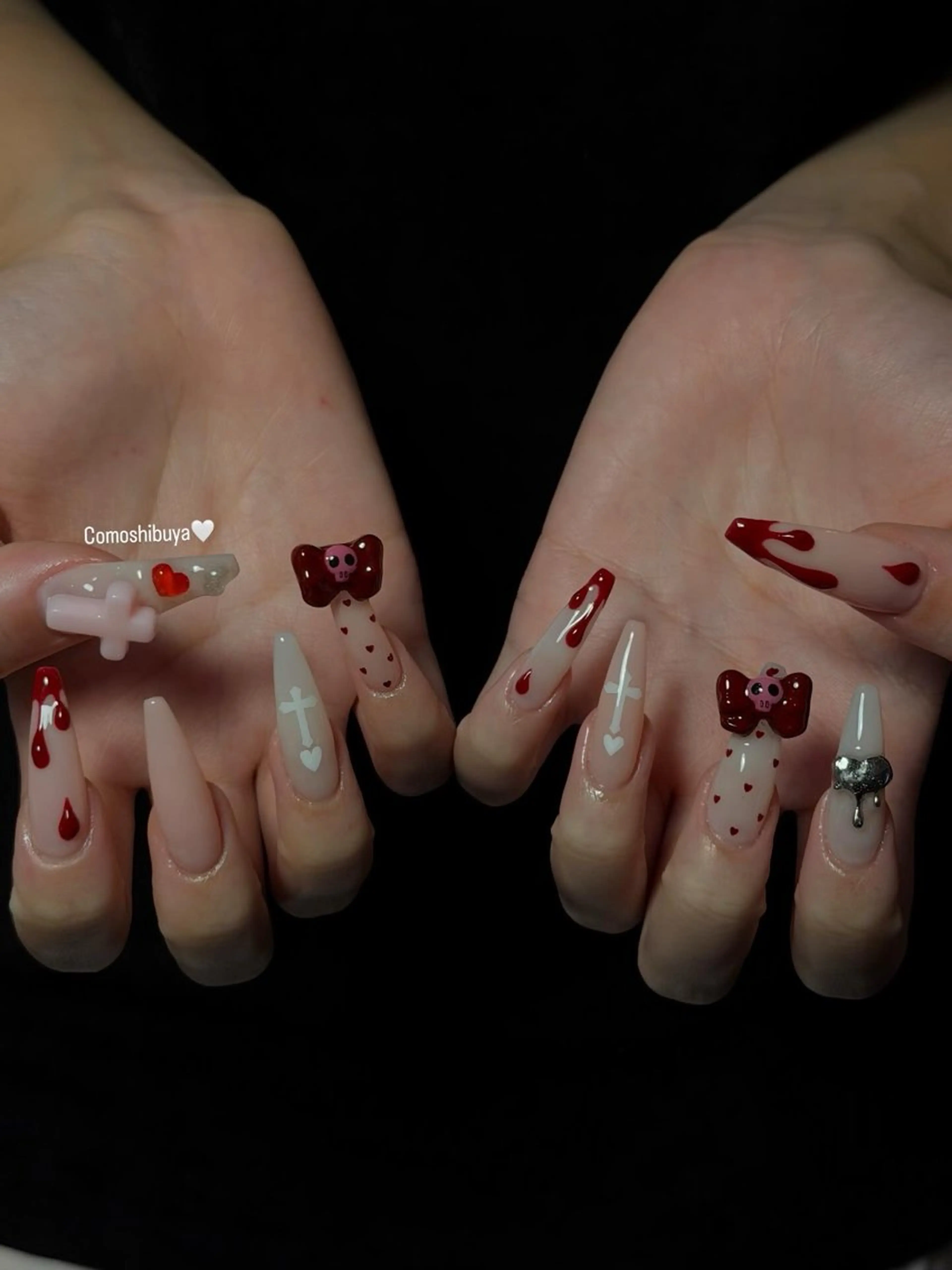 ネイル 韓国ネイル シンプルネイル ワンホンネイル ハンドネイル CoMo Nail Studio所属・CoMo Nailのネイルデザイン