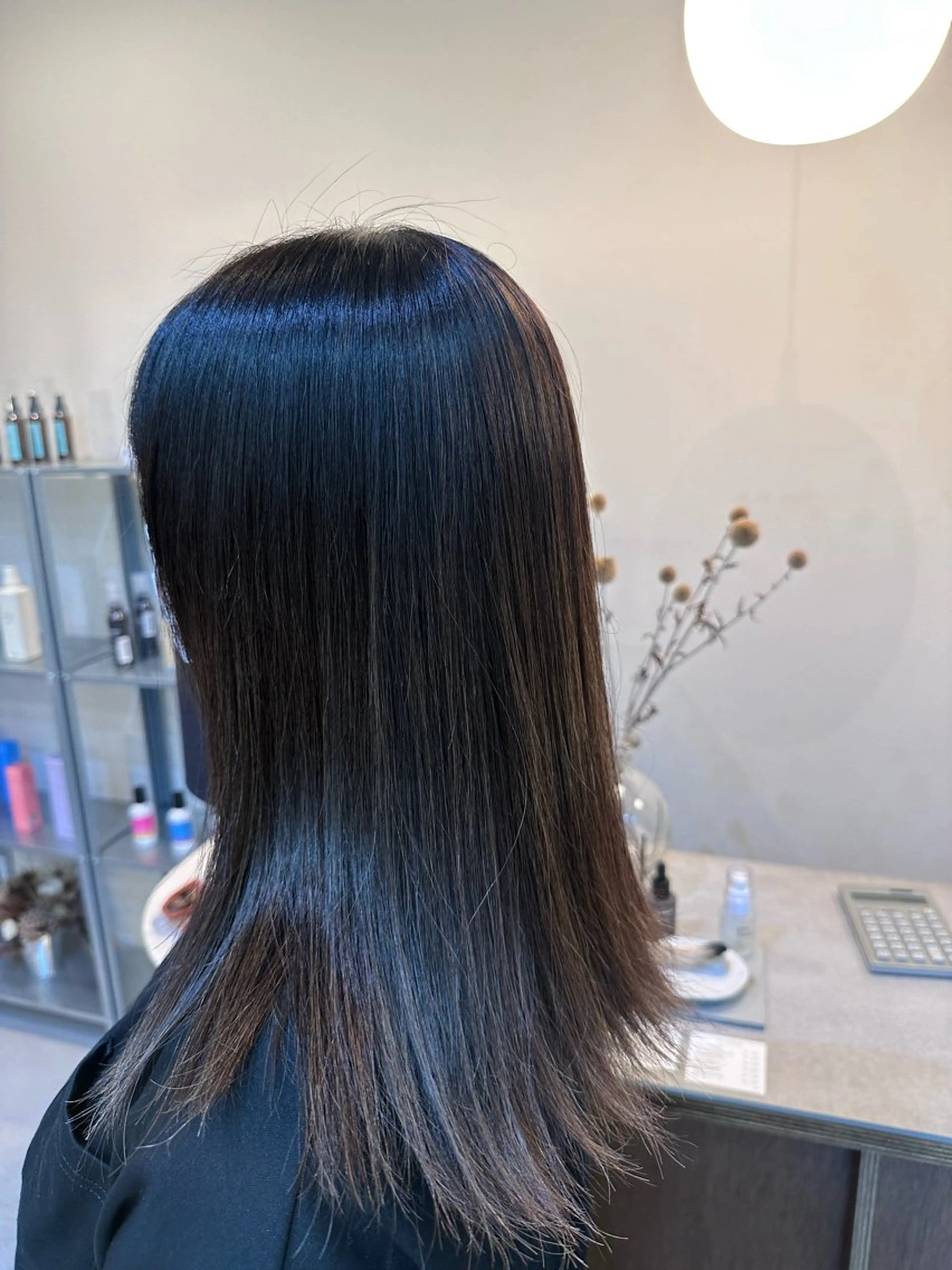 セミロング 縮毛矯正 トリートメント ［  ］Shiro所属・Shiro RENのヘアスタイル