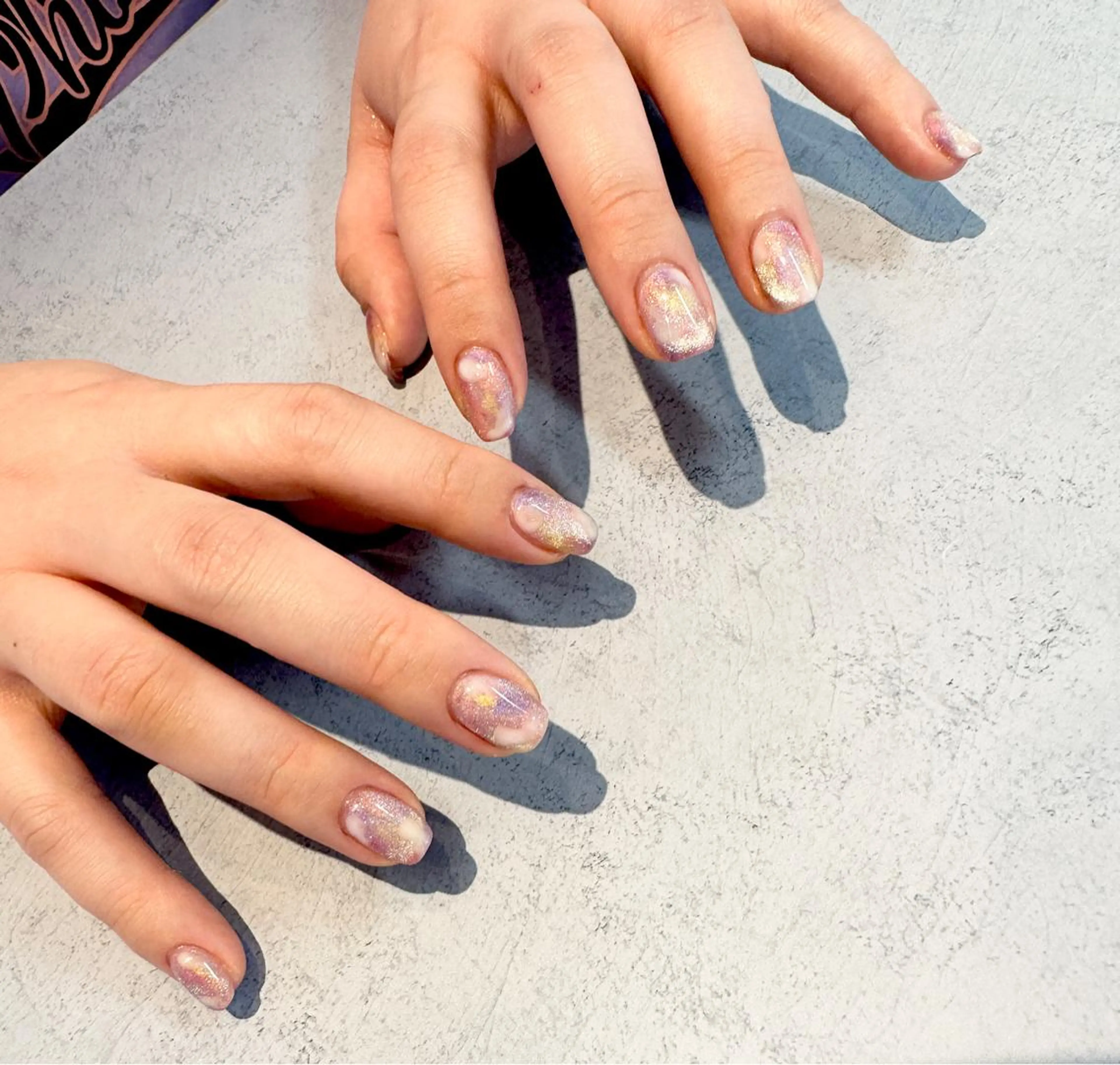 ネイル マグネットネイル 持ち込み 春ネイル ハンドネイル Baden Nail ﾊﾞ-ﾃﾞﾝ ﾈｲﾙのネイルデザイン