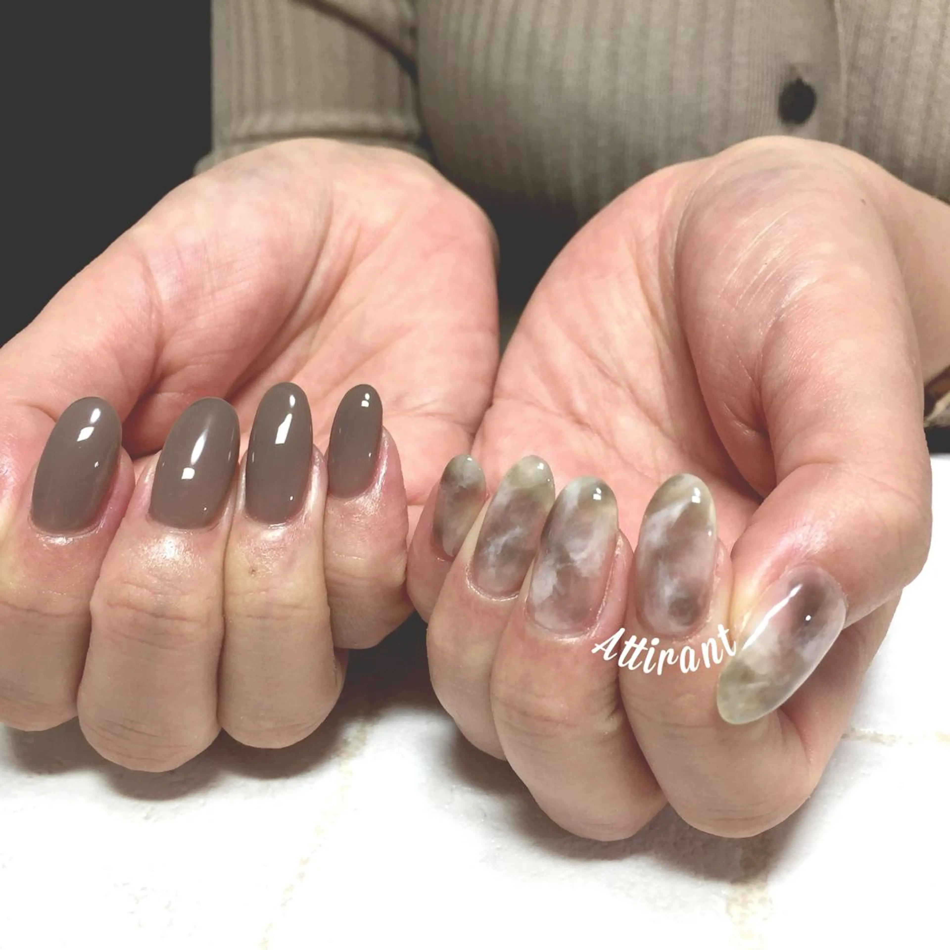 ネイル アートネイル ハンドネイル ネイルサロン アティロン所属・ネイルサロン アティロンのネイルデザイン