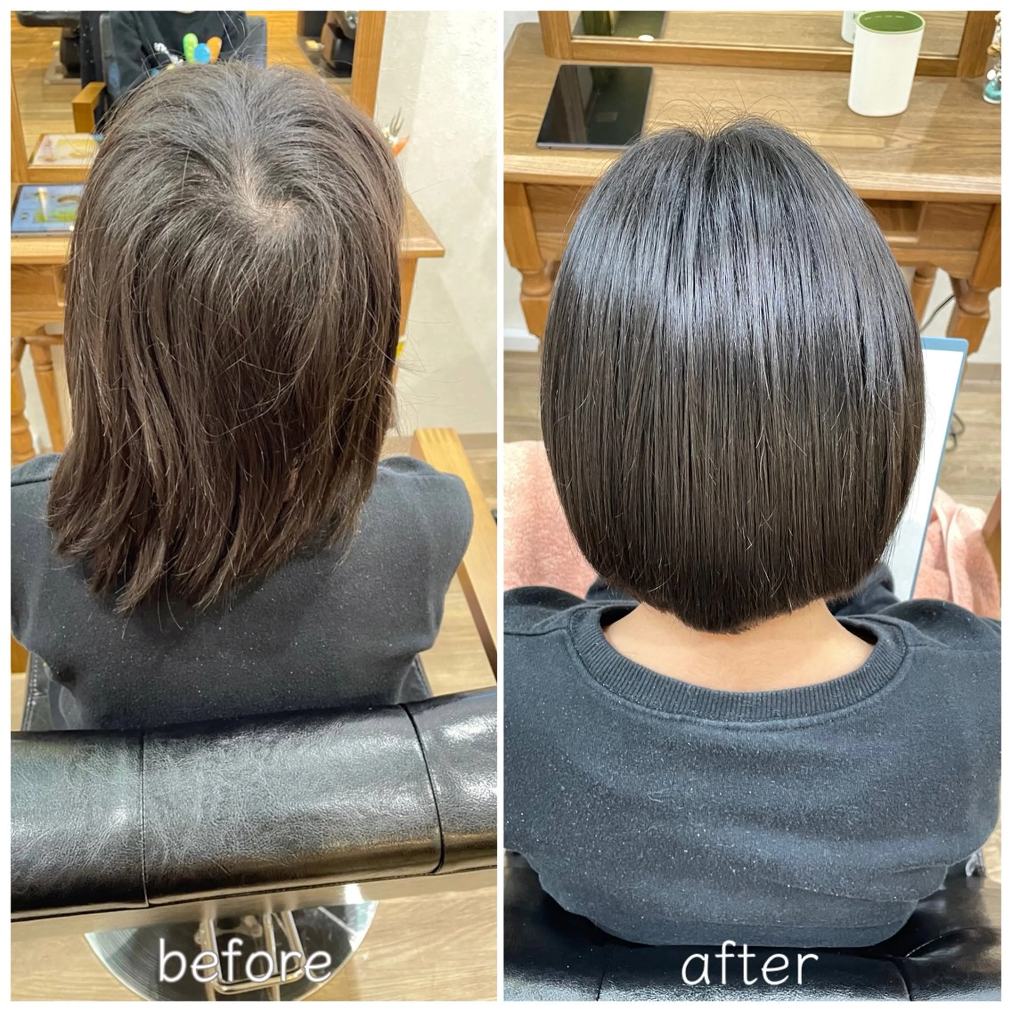 ショート キッズ 柴 芙未菜のヘアスタイル