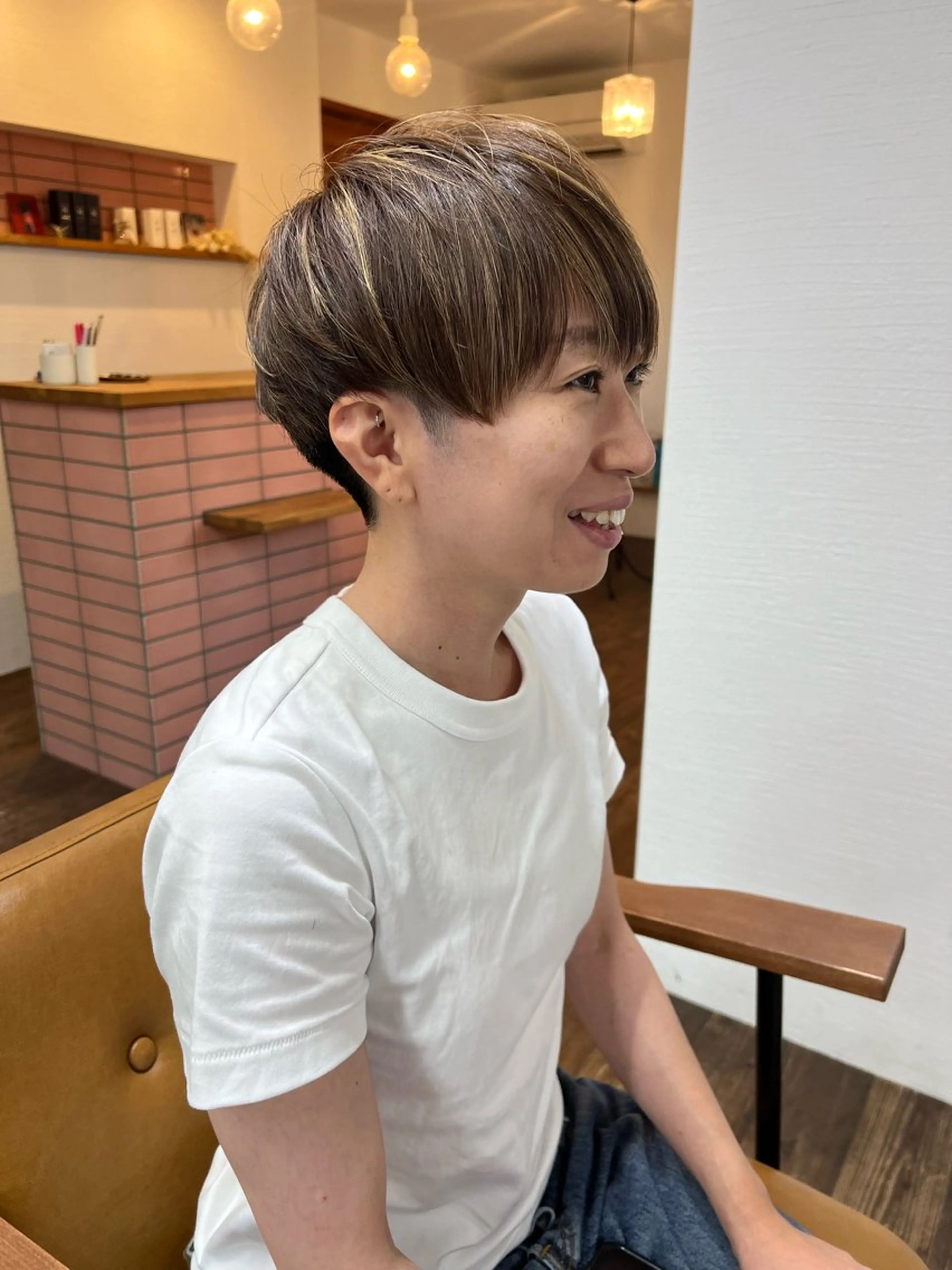 ショート Strawberry所属・原田 志保のヘアスタイル