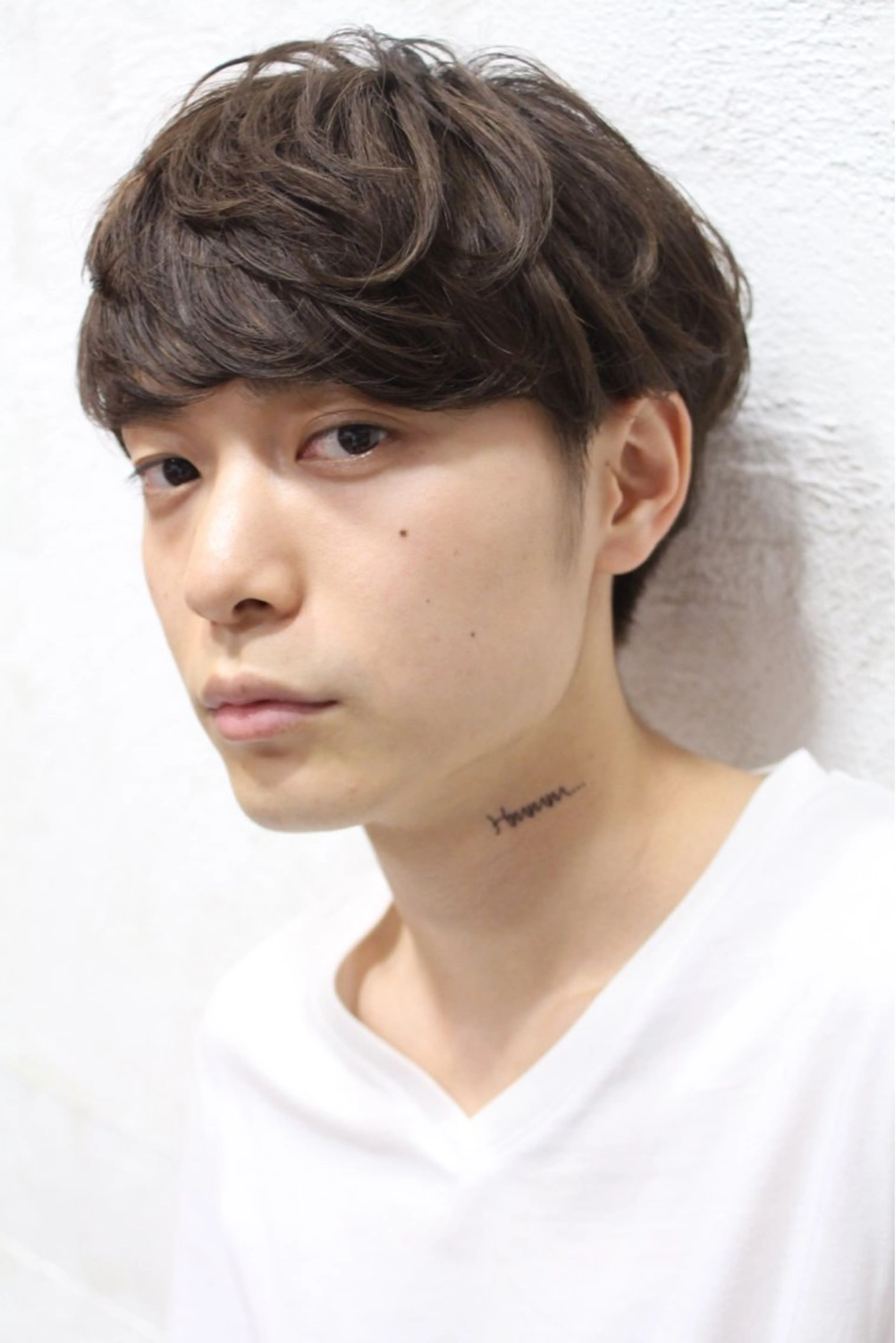 ショート メンズ メンズブリーチ メンズハイライト メンズインナーカラー ボブ ハイライト カット パーマ 朝がラクになるパーマ トウバルタイキのヘアスタイル