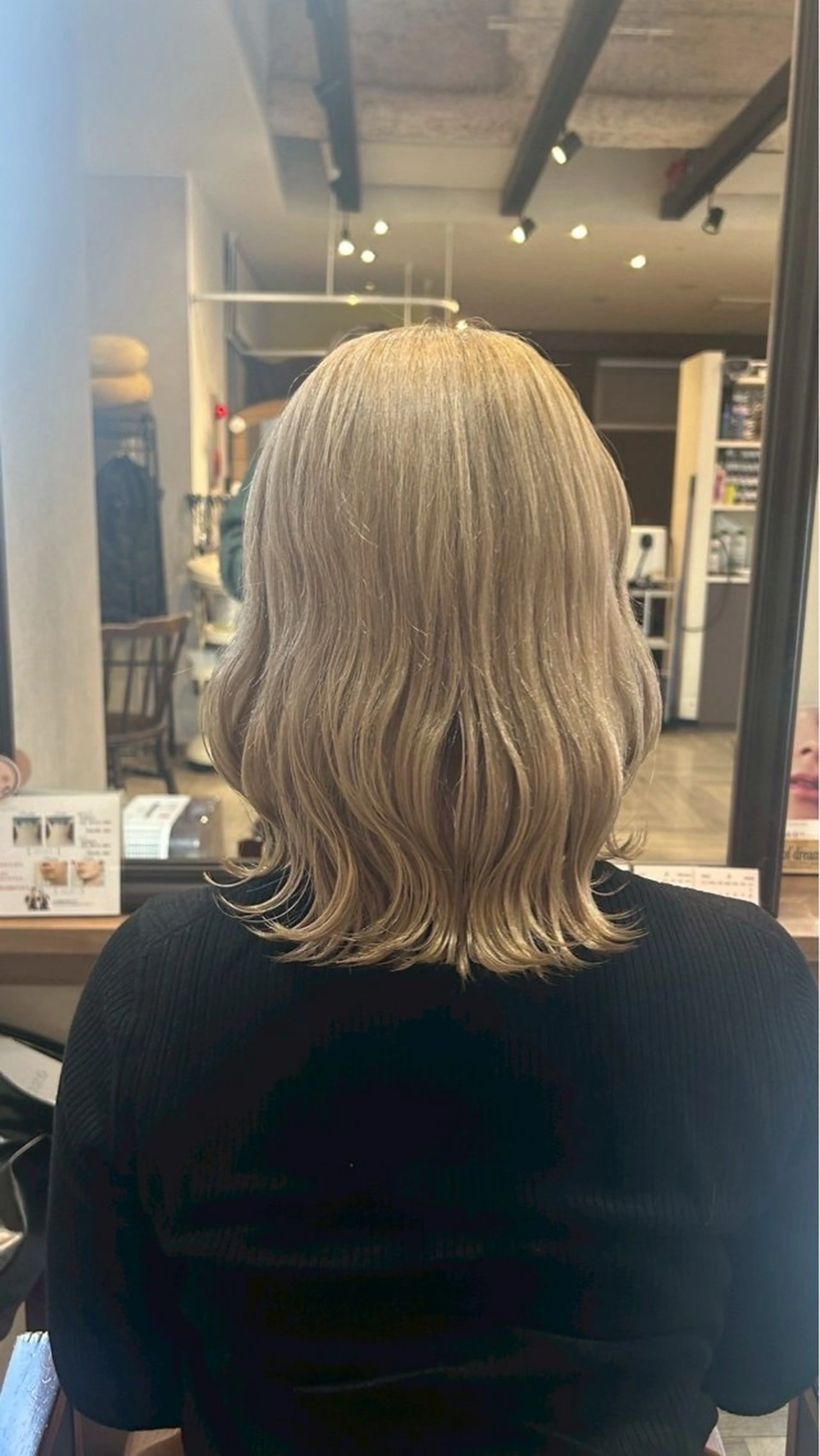 ミディアム ヘアカラー Flower🌼藤田 陽華のヘアスタイル