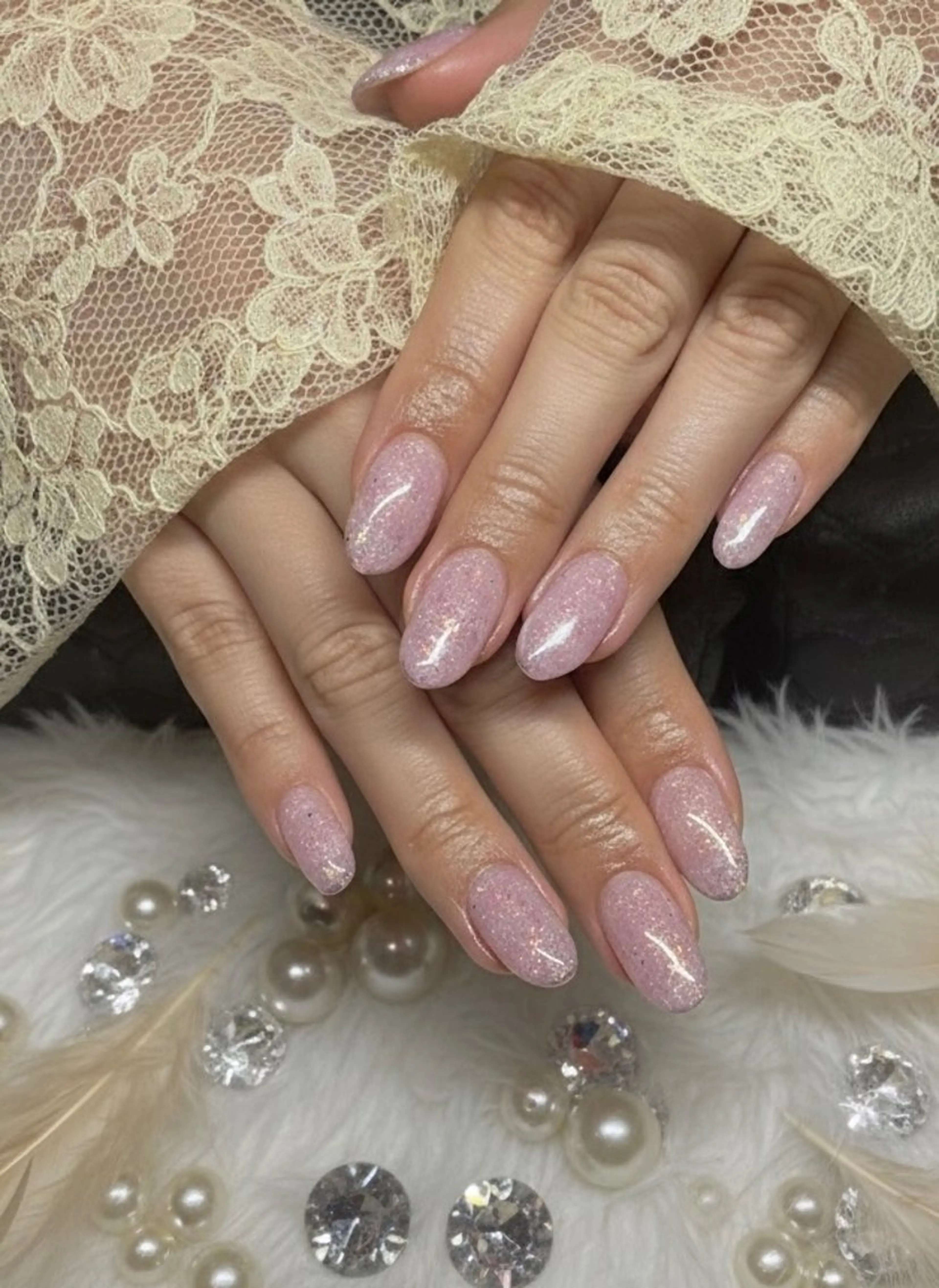 ネイル 長さ出し 韓国ネイル ロングネイル メンズネイル ワンカラーネイル ハンドネイル 24時間営業 UNABOMBAのネイルデザイン