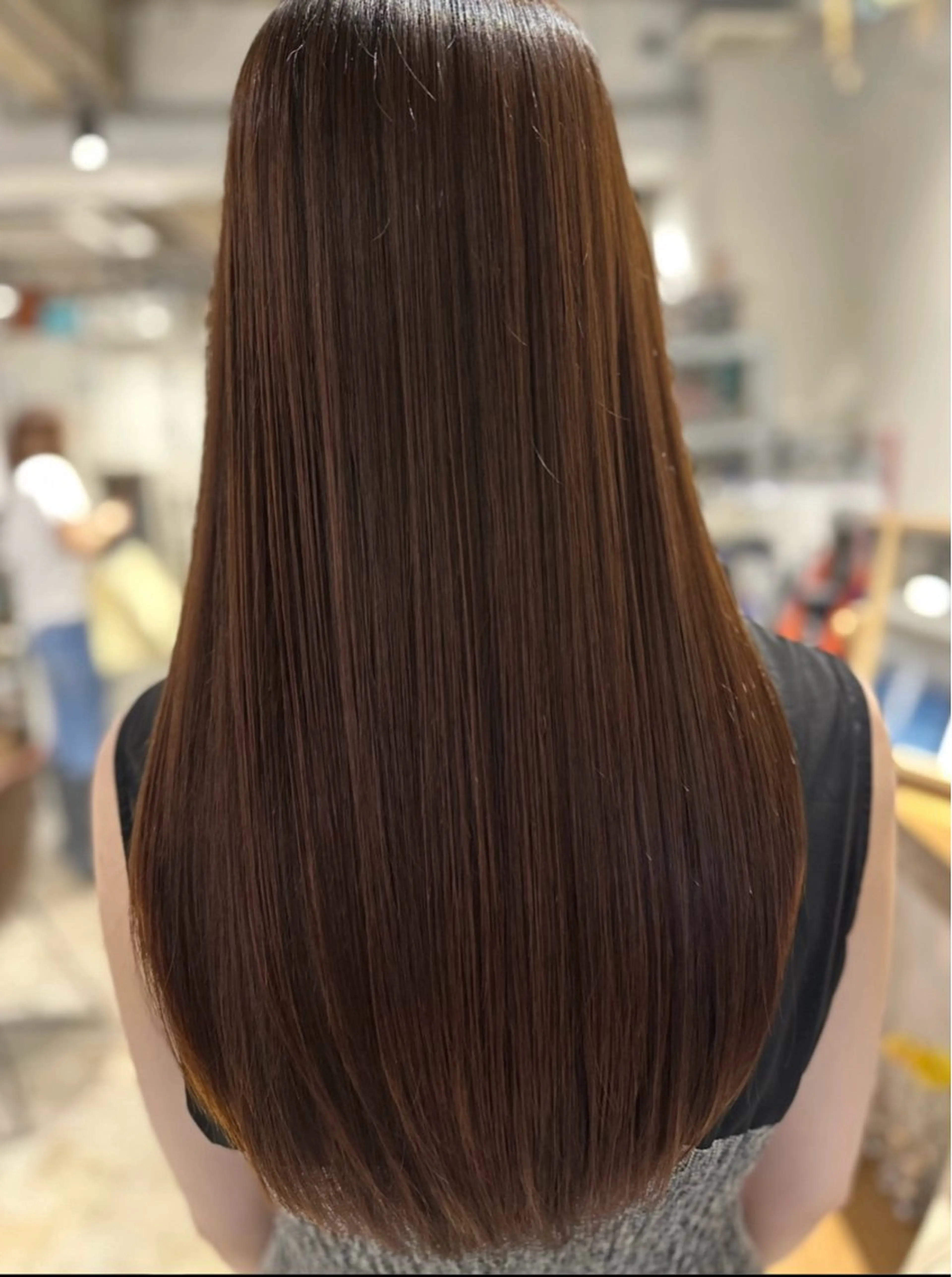 ロング カット トリートメント 渡部恵佑 川崎/髪質改善のヘアスタイル