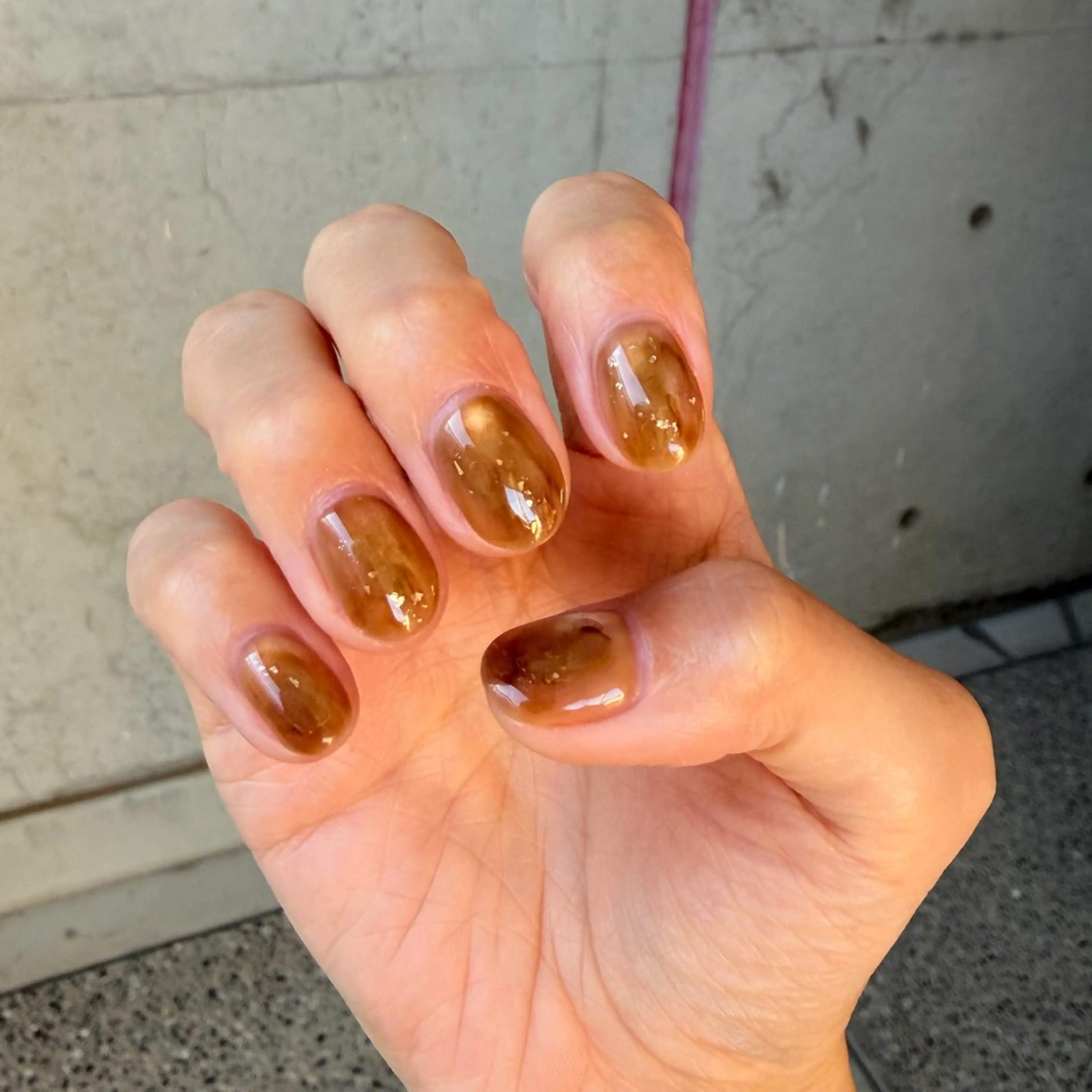 ネイル ニュアンスネイル soleil所属・舞鶴 奈々美のネイルデザイン