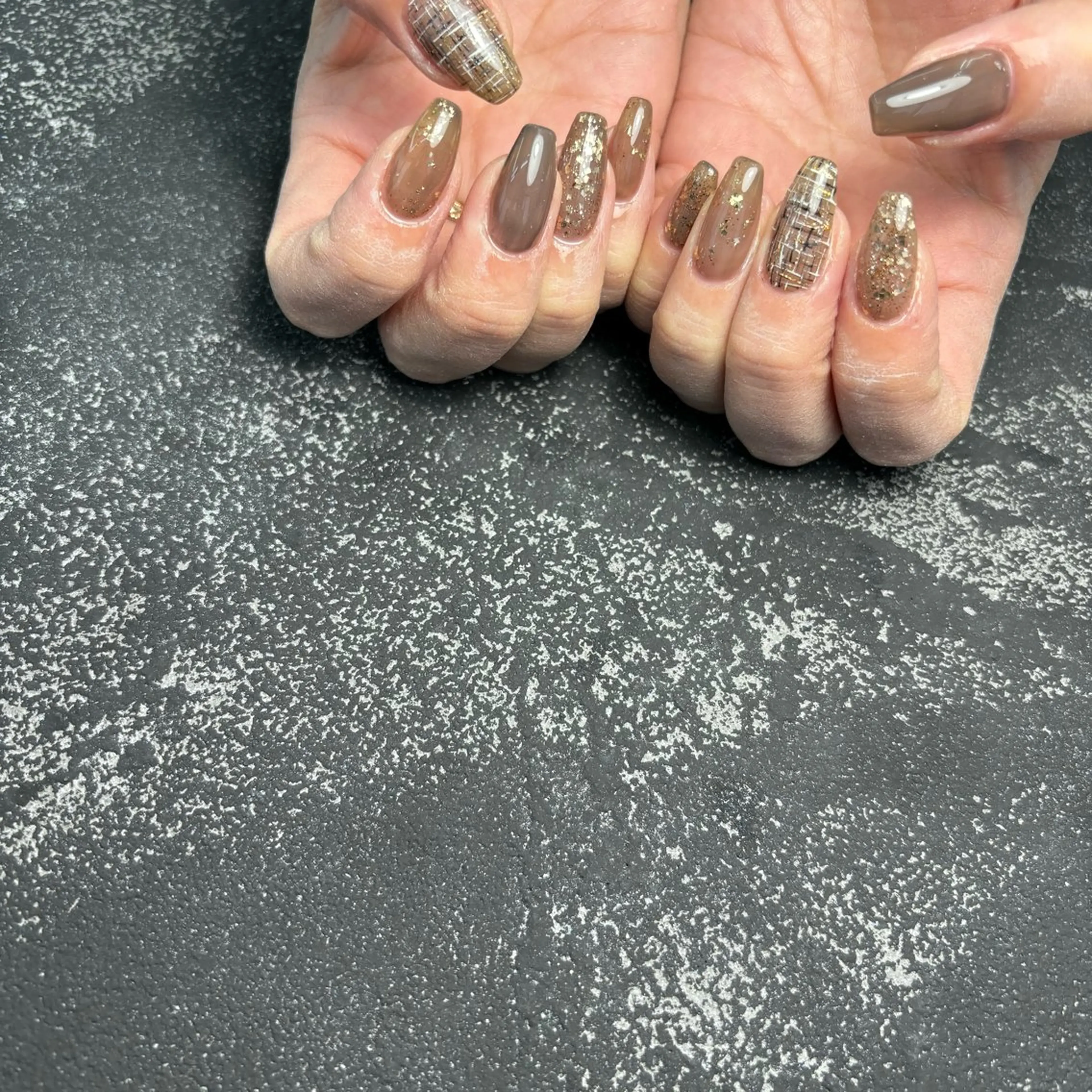 ロング ハンドネイル Nailsalon Reoのネイルデザイン