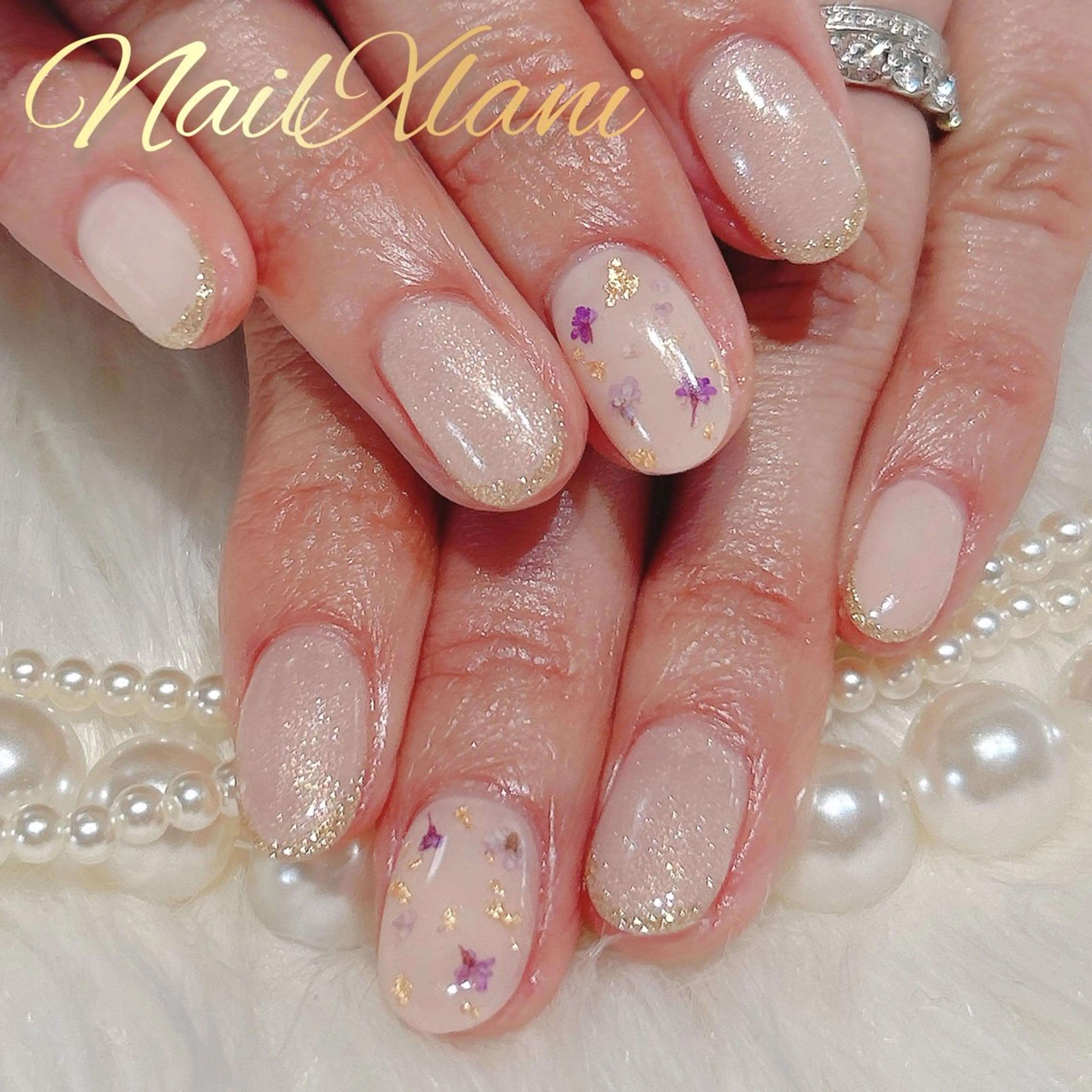 ネイル フットネイル ジェルネイル マグネットネイル パラジェル 練馬駅近ネイルラニ 不細工爪90分で美爪のネイルデザイン