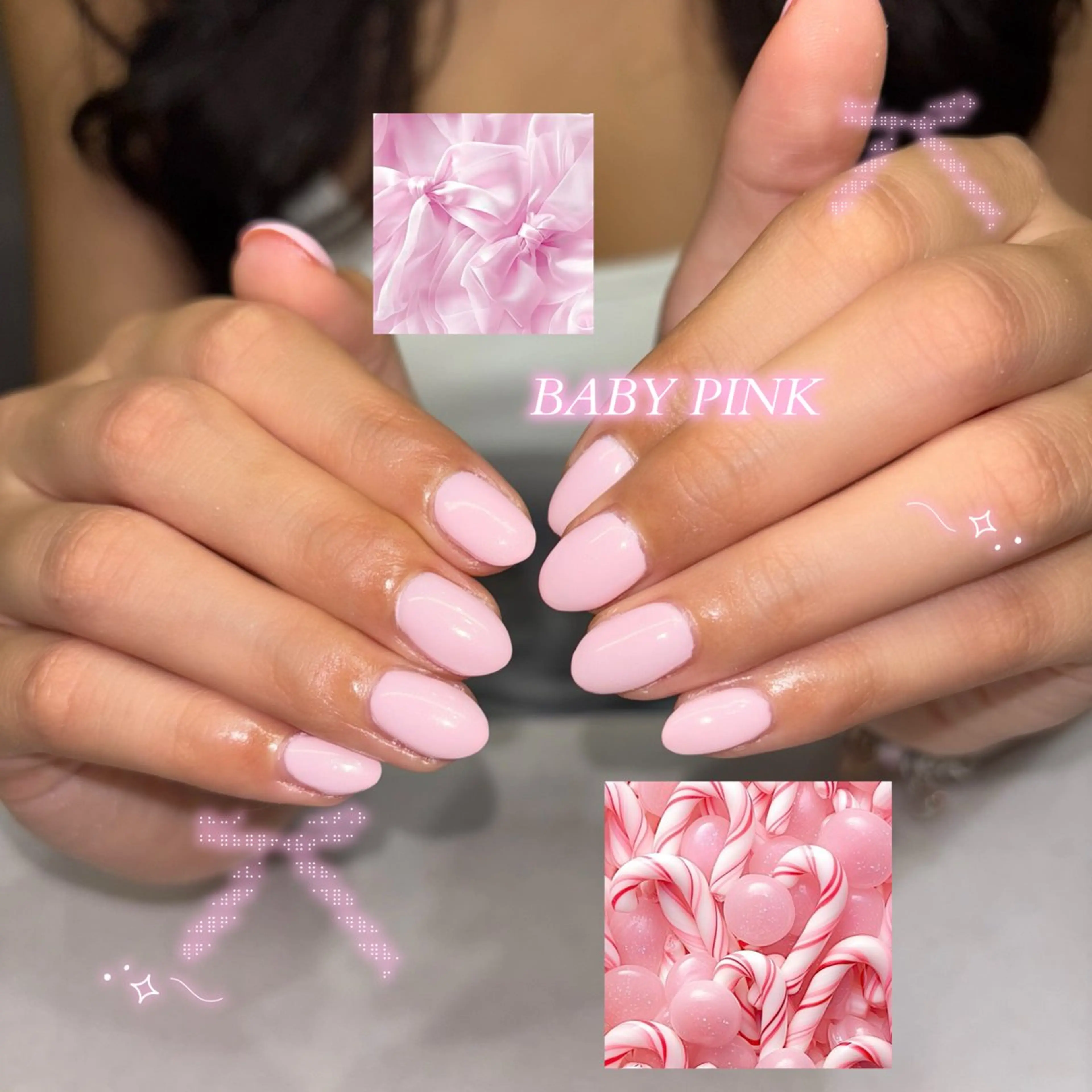 ネイル ピンク ハンドネイル 🧸fein. rena🩰のネイルデザイン