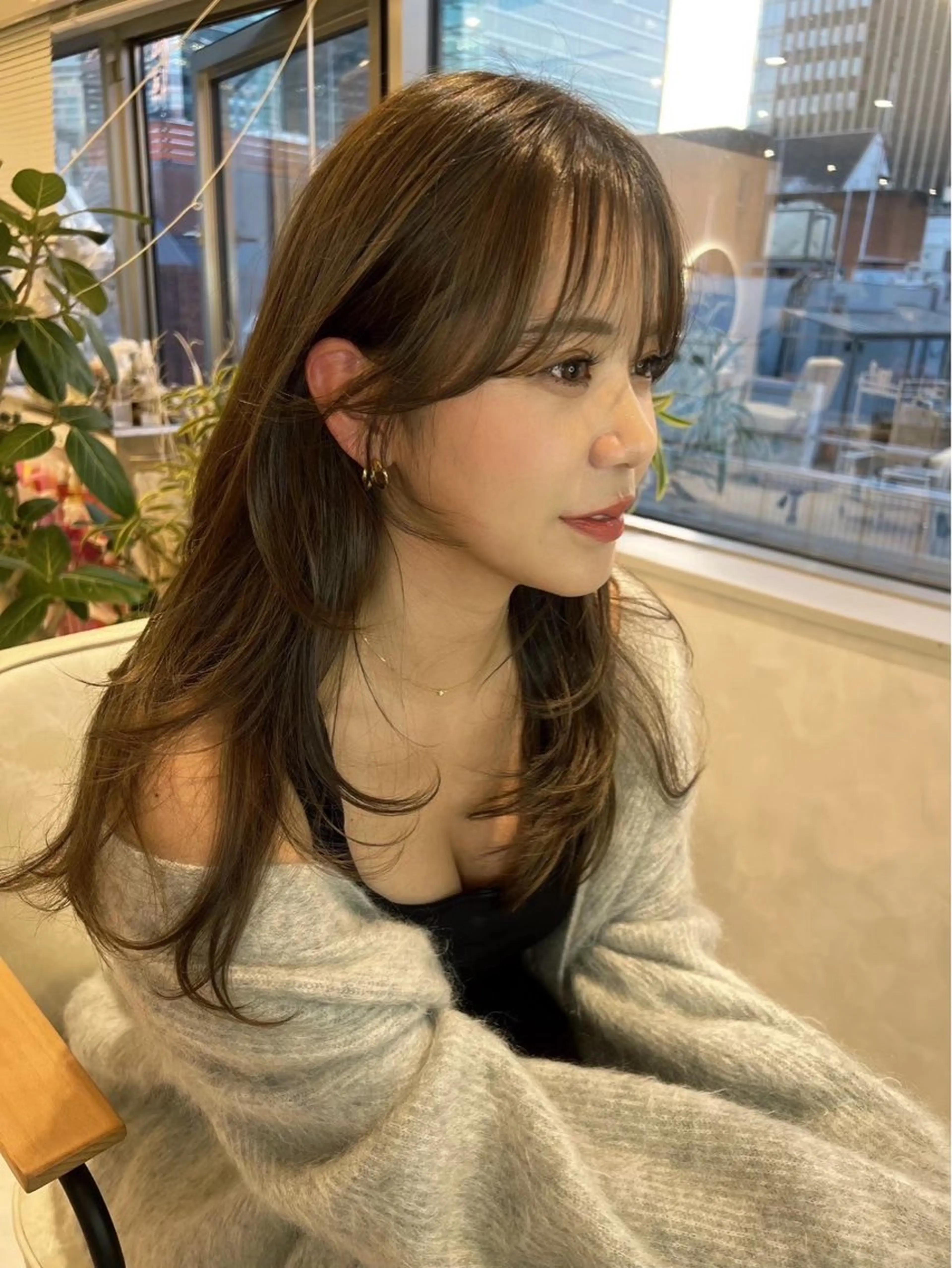 カラー カット ヘアカラー トリートメント カラーモデル/梅田/ ⭐️seina⭐️のヘアスタイル