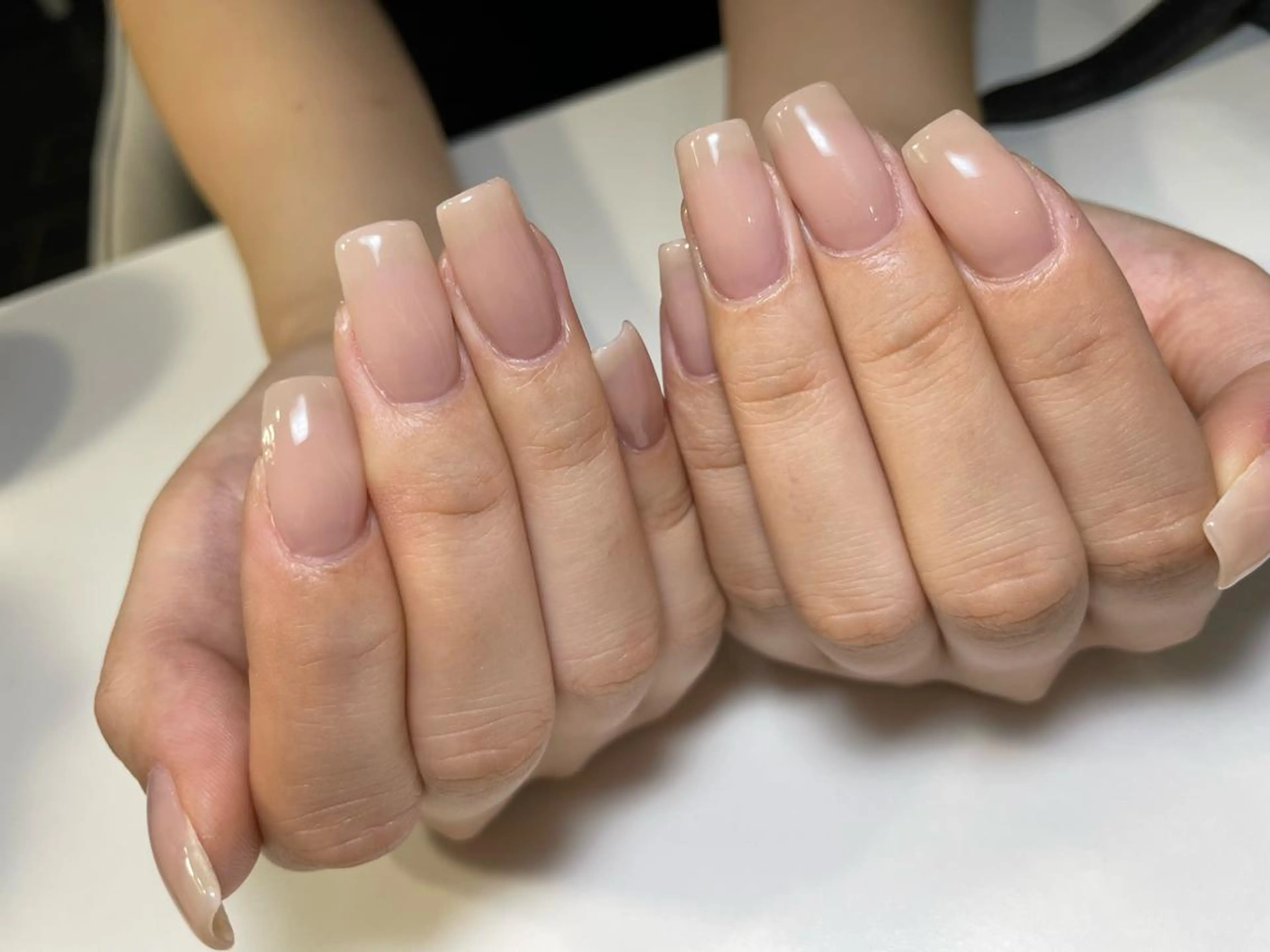 ネイル オフィスネイル ワンカラーネイル Nail salon Three R所属・ネイルサロン Three   R.のエステ・リラクイメージ