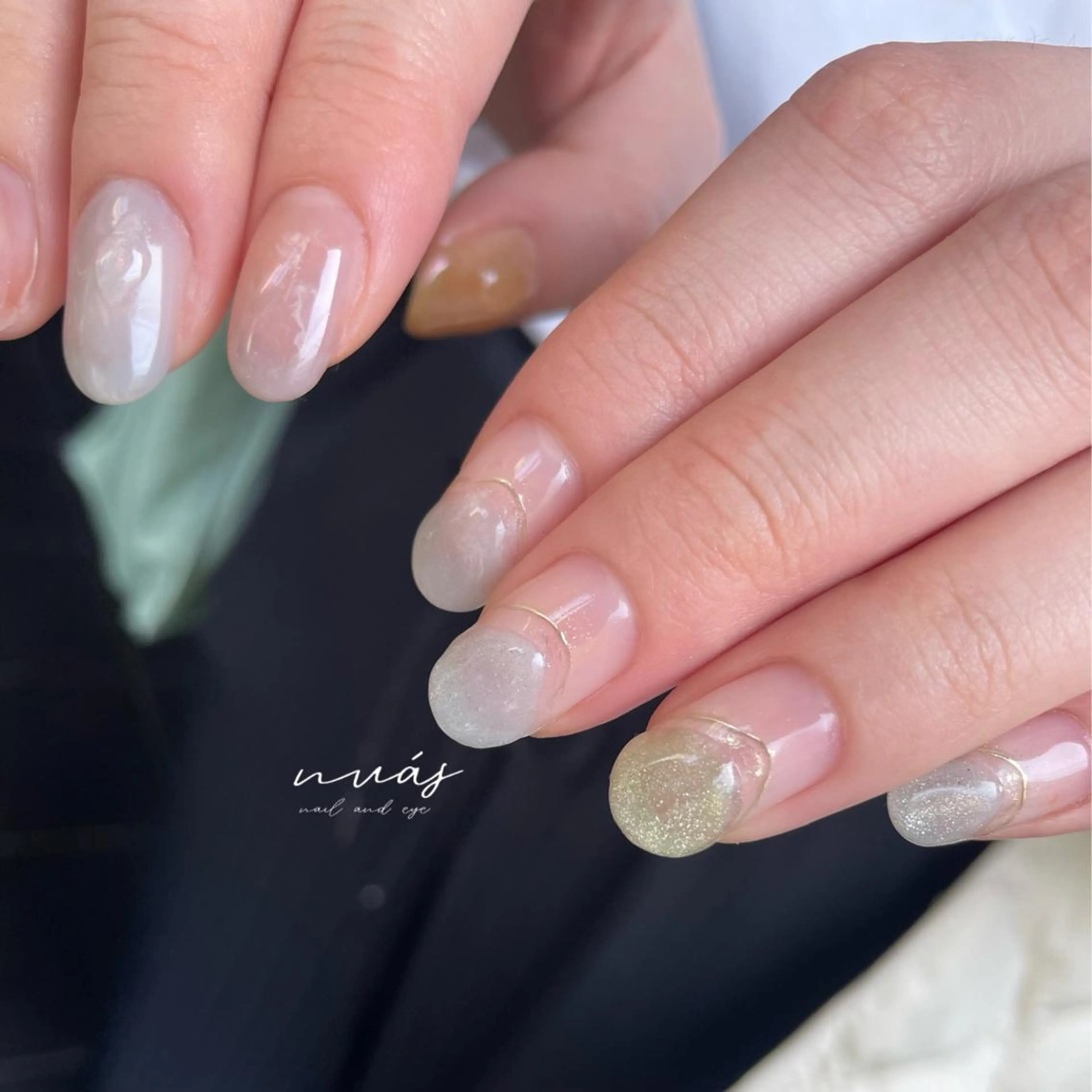 ネイル ハンドネイル nuás nail & eyeのネイルデザイン