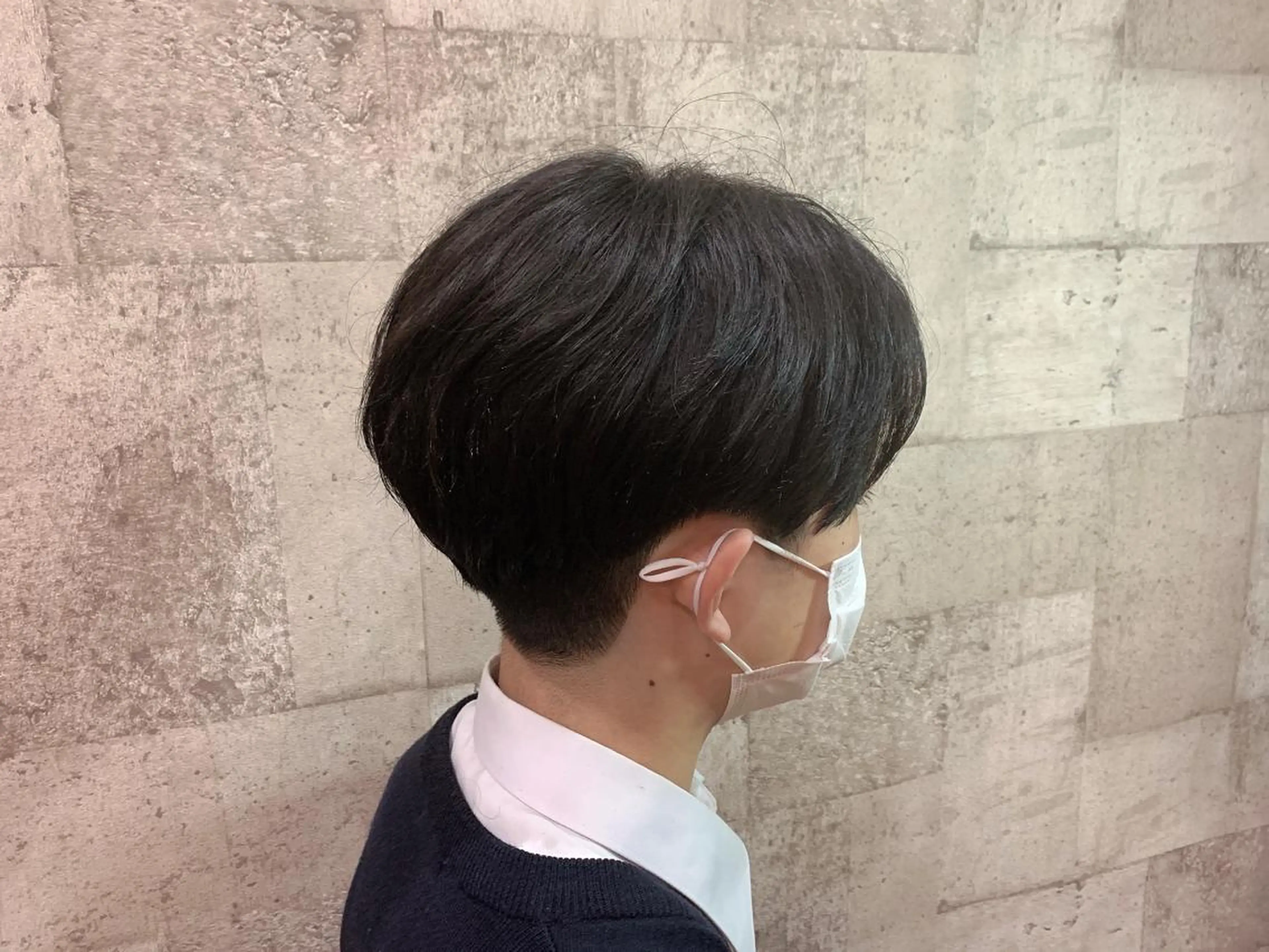 ショート メンズ センターパート 刈り上げ 小野寺空也✂️ 似合わせショートのヘアスタイル