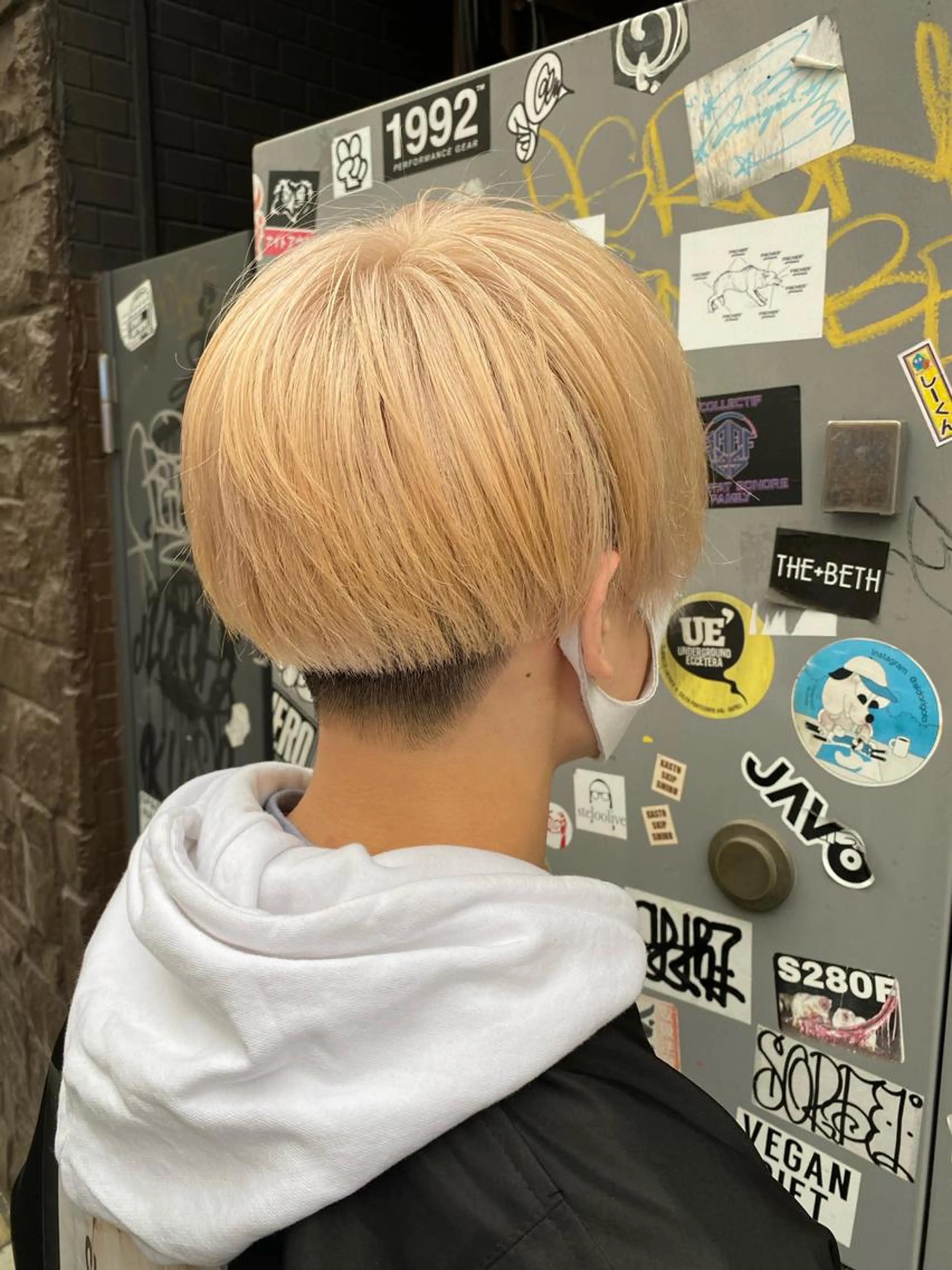 【男性専用】カット+シングルカラー【ブリーチ不可】の写真