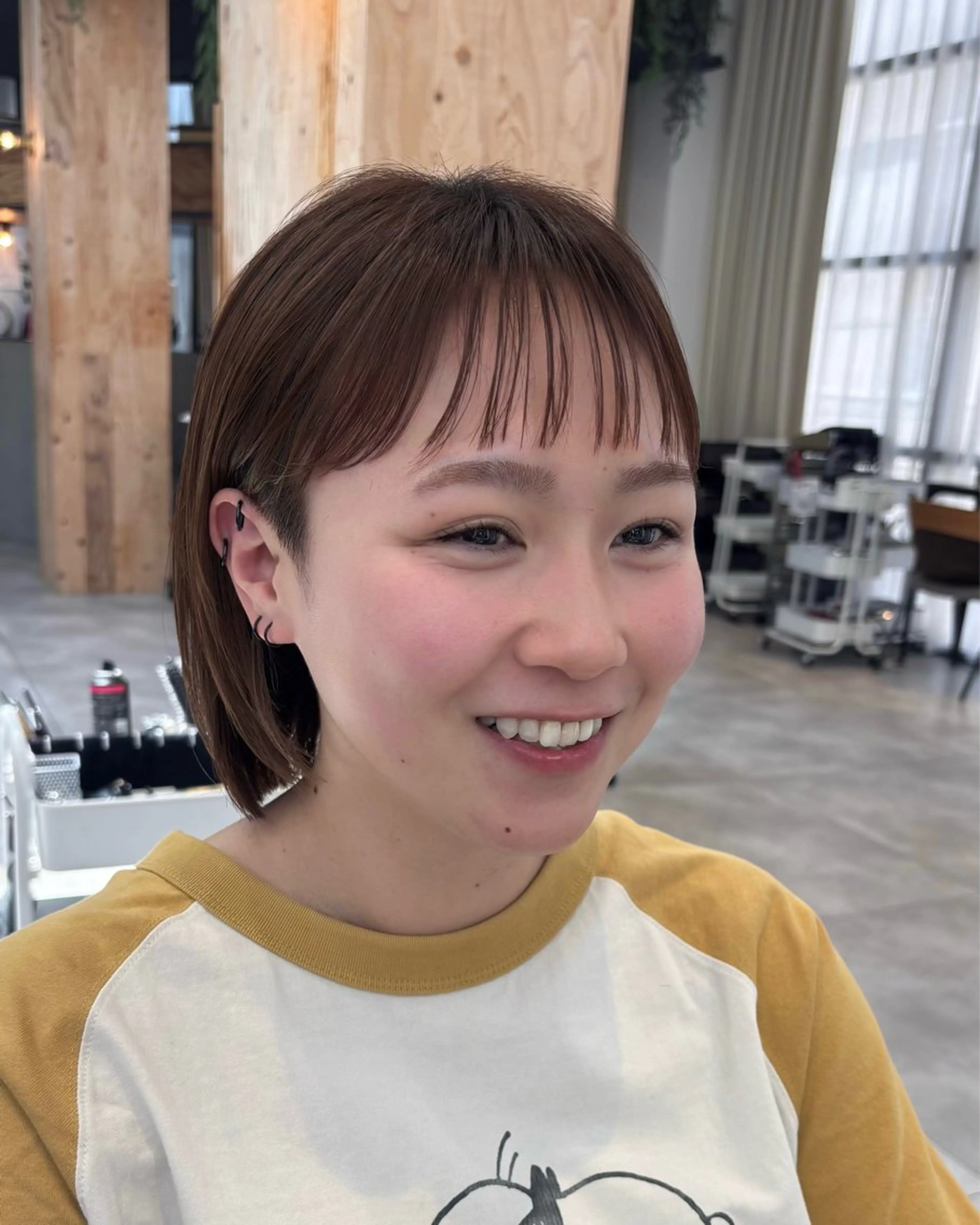 ショート 顔周りカット ショートヘア 小顔カット 大人ショート🌟 顔タイプ診断/れいなのヘアスタイル