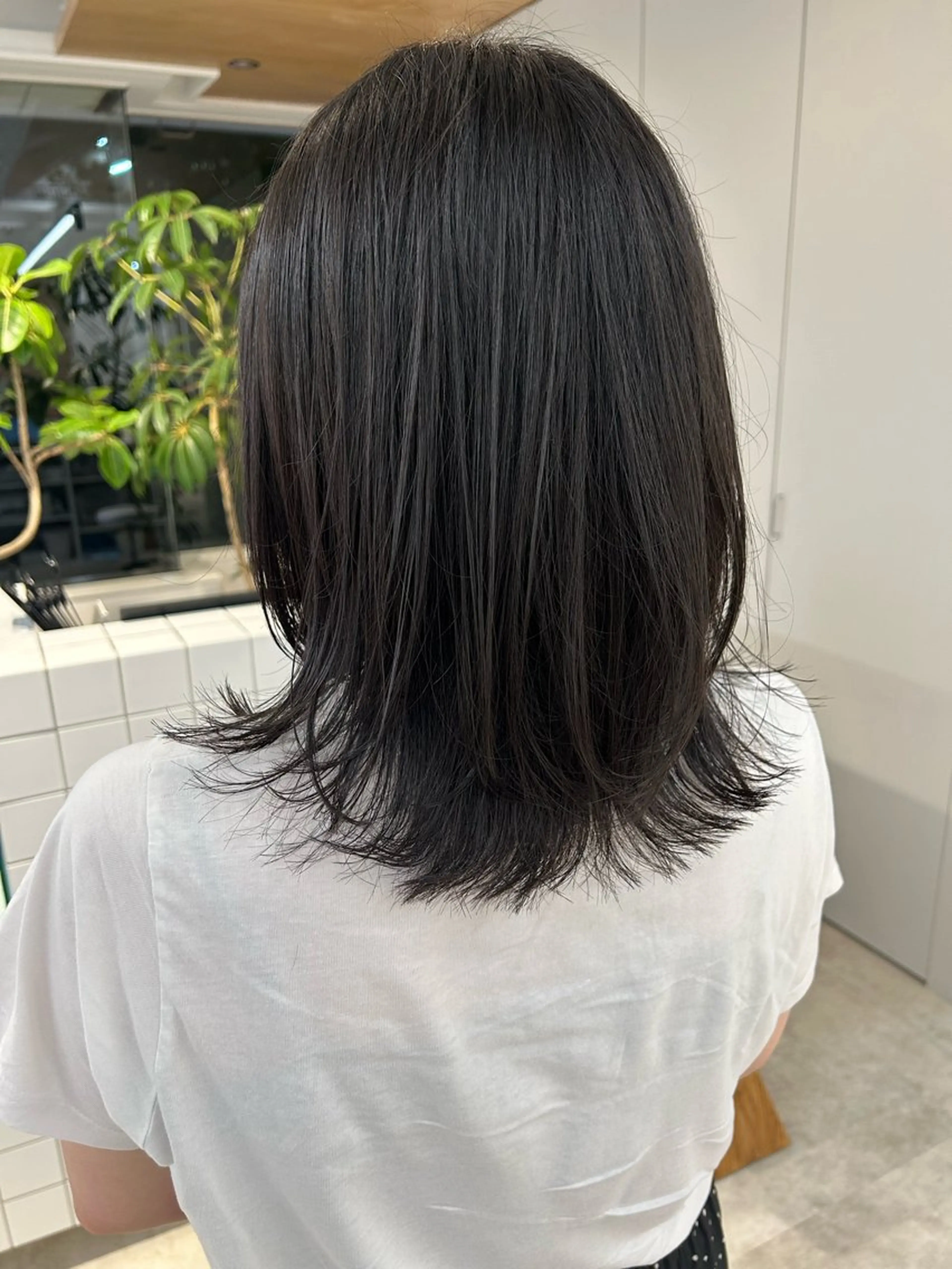 ミディアム TREAT HAIR DESIGN 千葉店所属・⭐️上田 悠⭐️のヘアスタイル