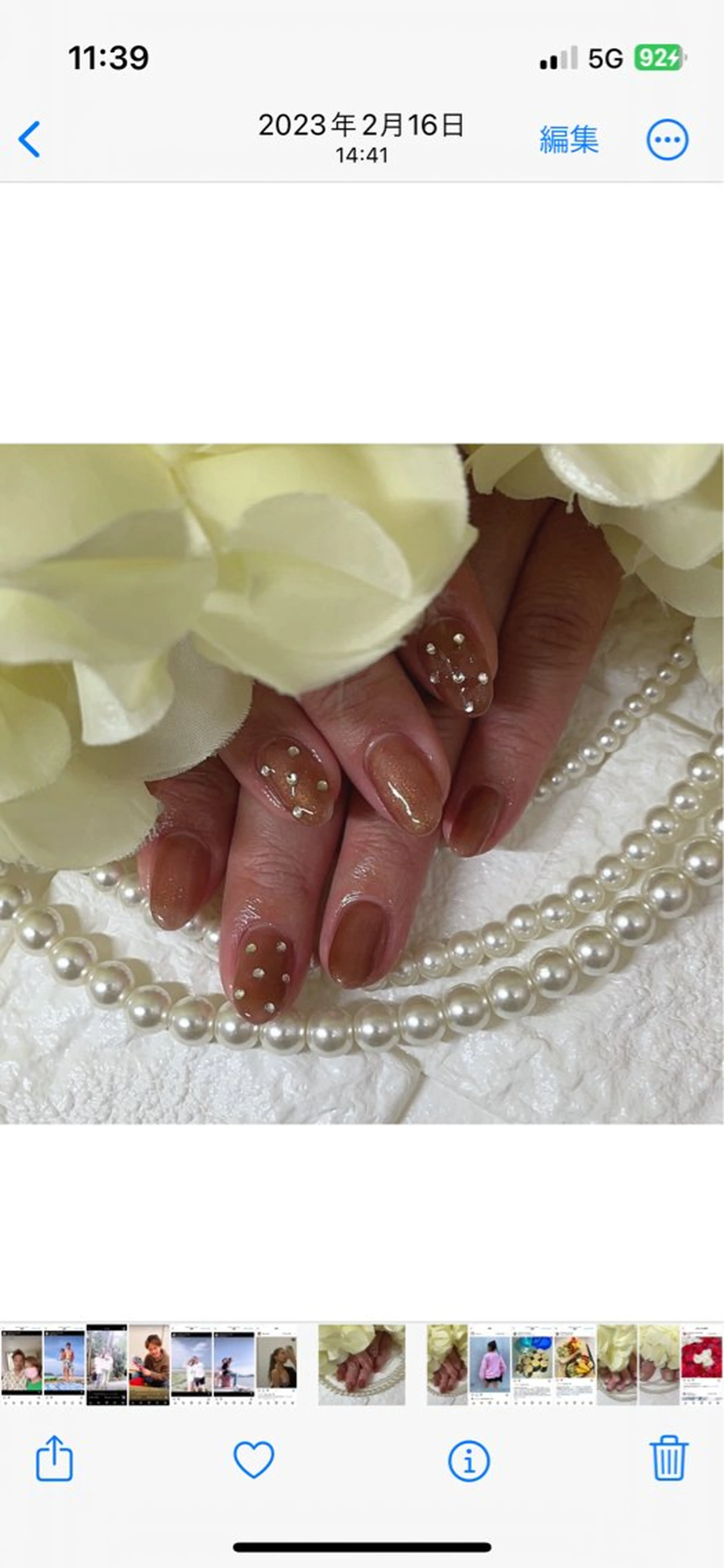 ネイル privatenailsalon me所属・kato tomomiのネイルデザイン