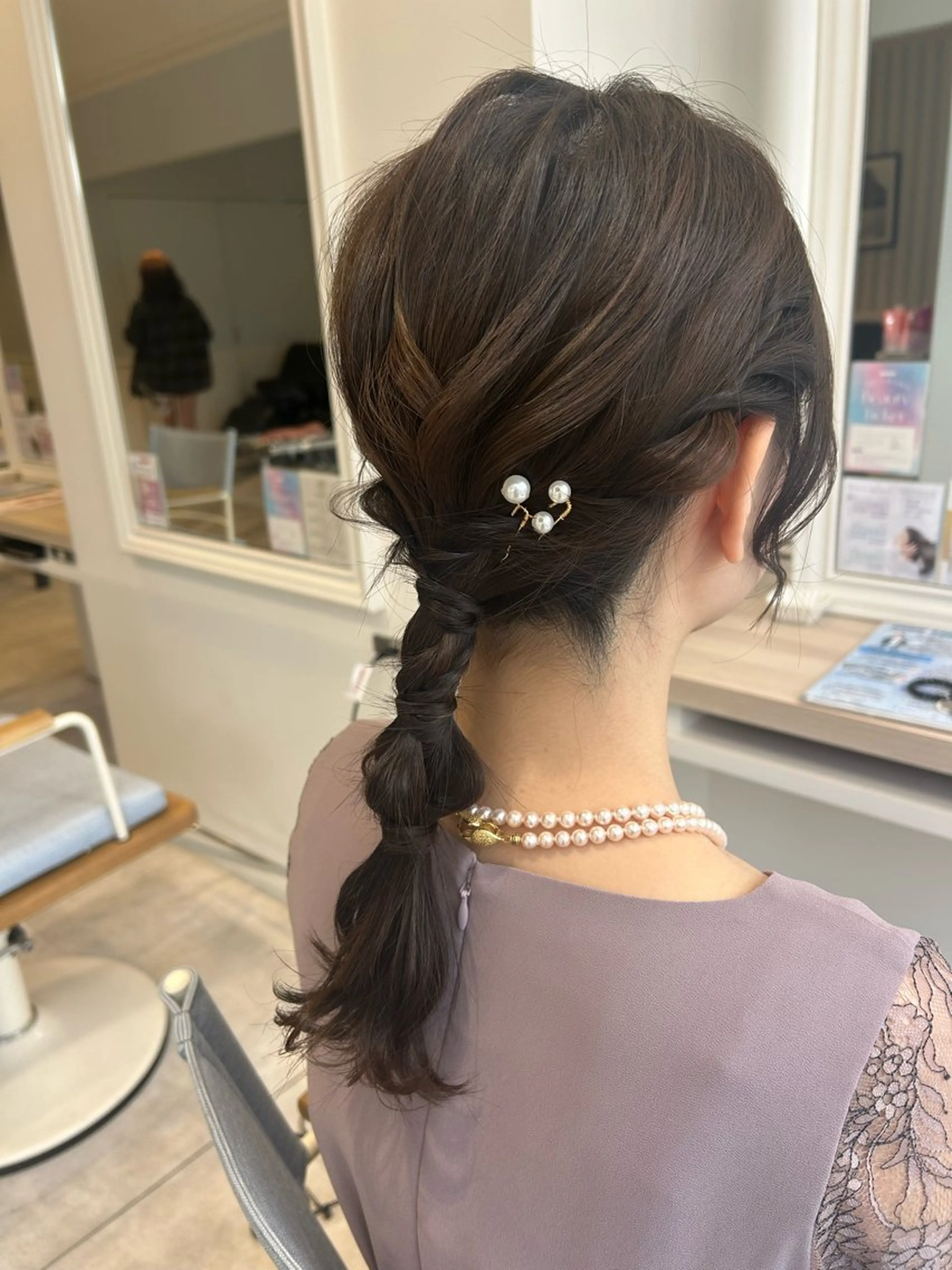 ロング ヘアアレンジ ヘアセット 《.Xian》ミサキ /艶髪/メンズパーマのヘアスタイル