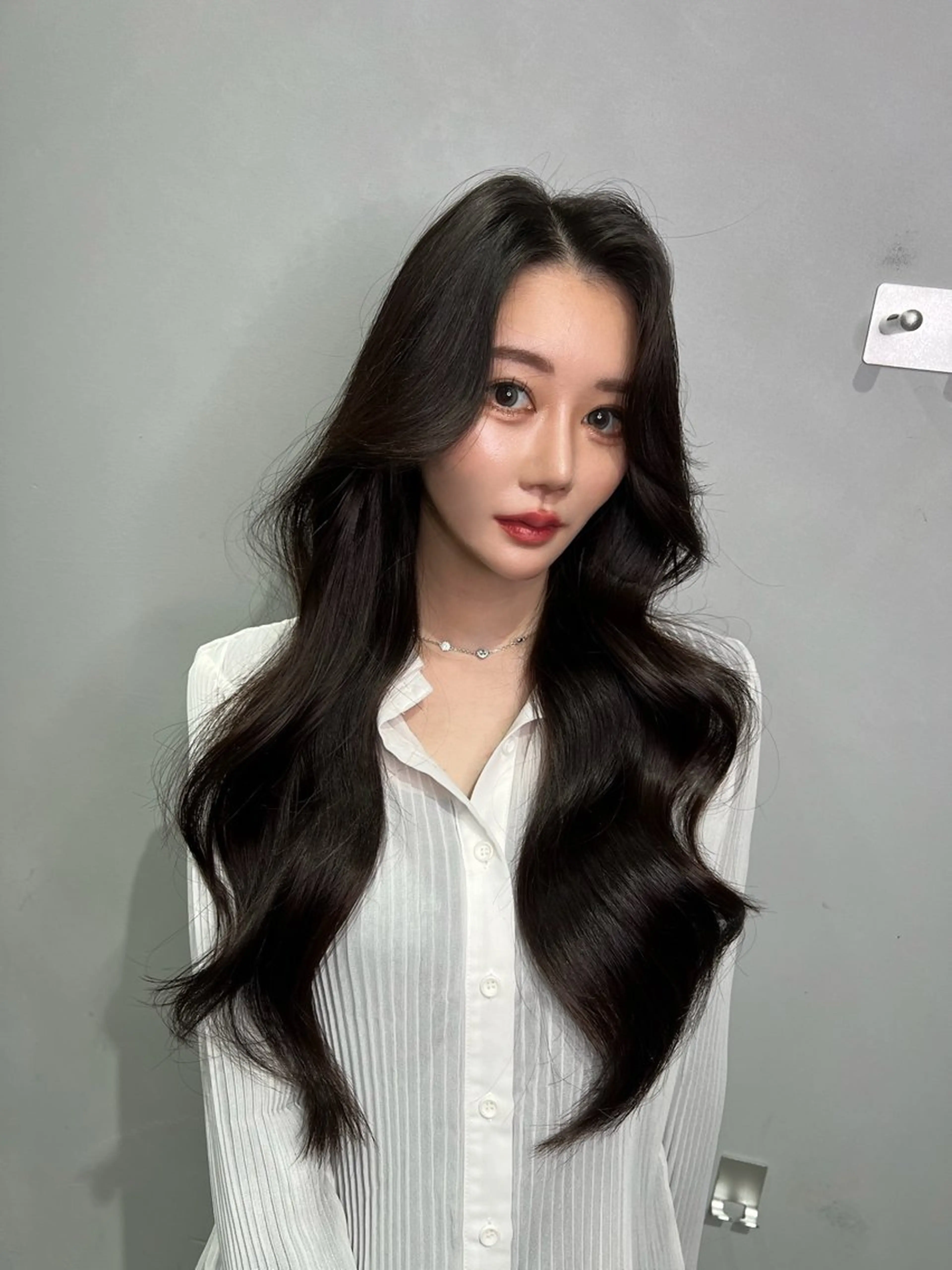 ロング カット トリートメント etora 渋谷所属・ワンホンヘア🇨🇳 髪質改善/itaruのヘアスタイル