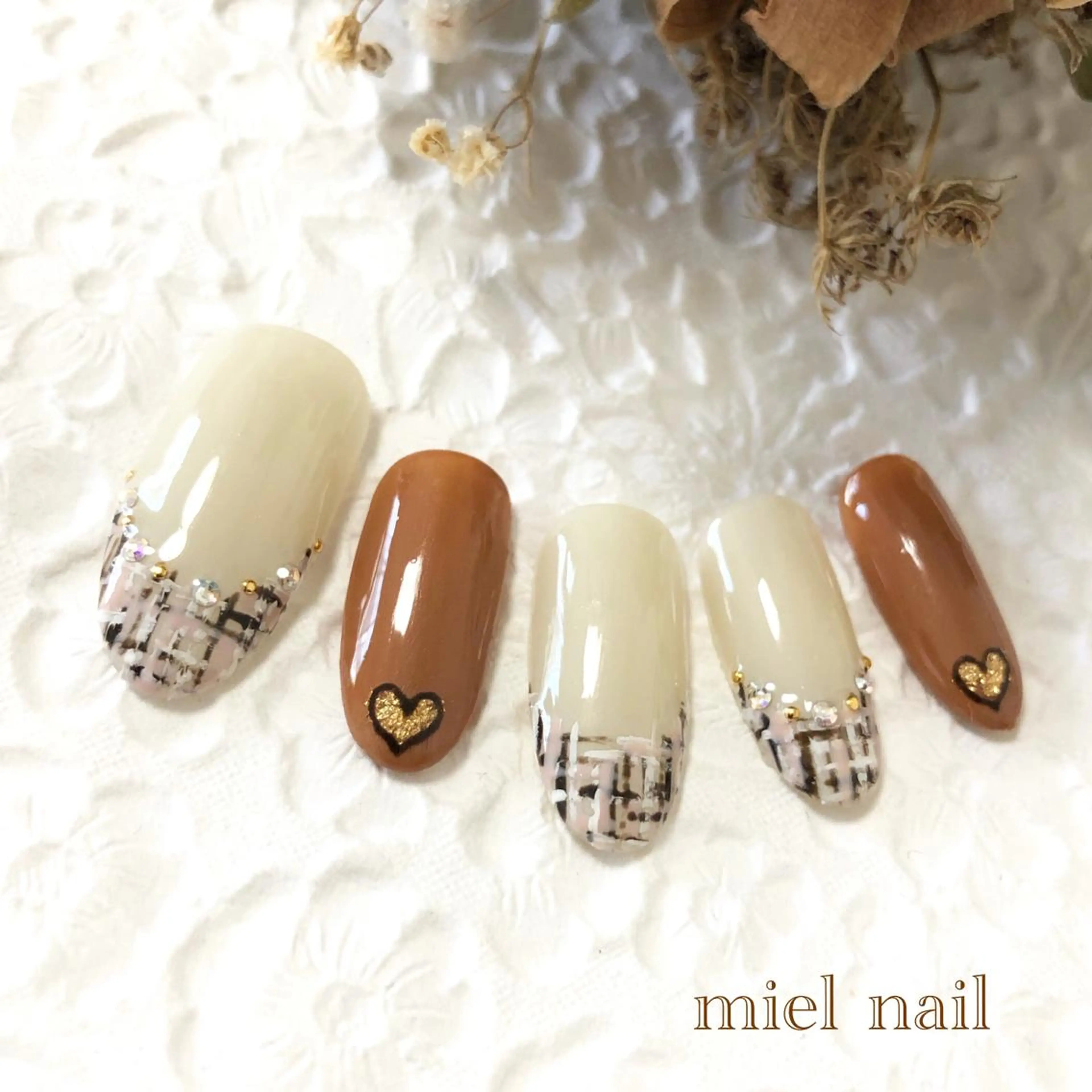 ネイル ハンドネイル miel nailのネイルデザイン