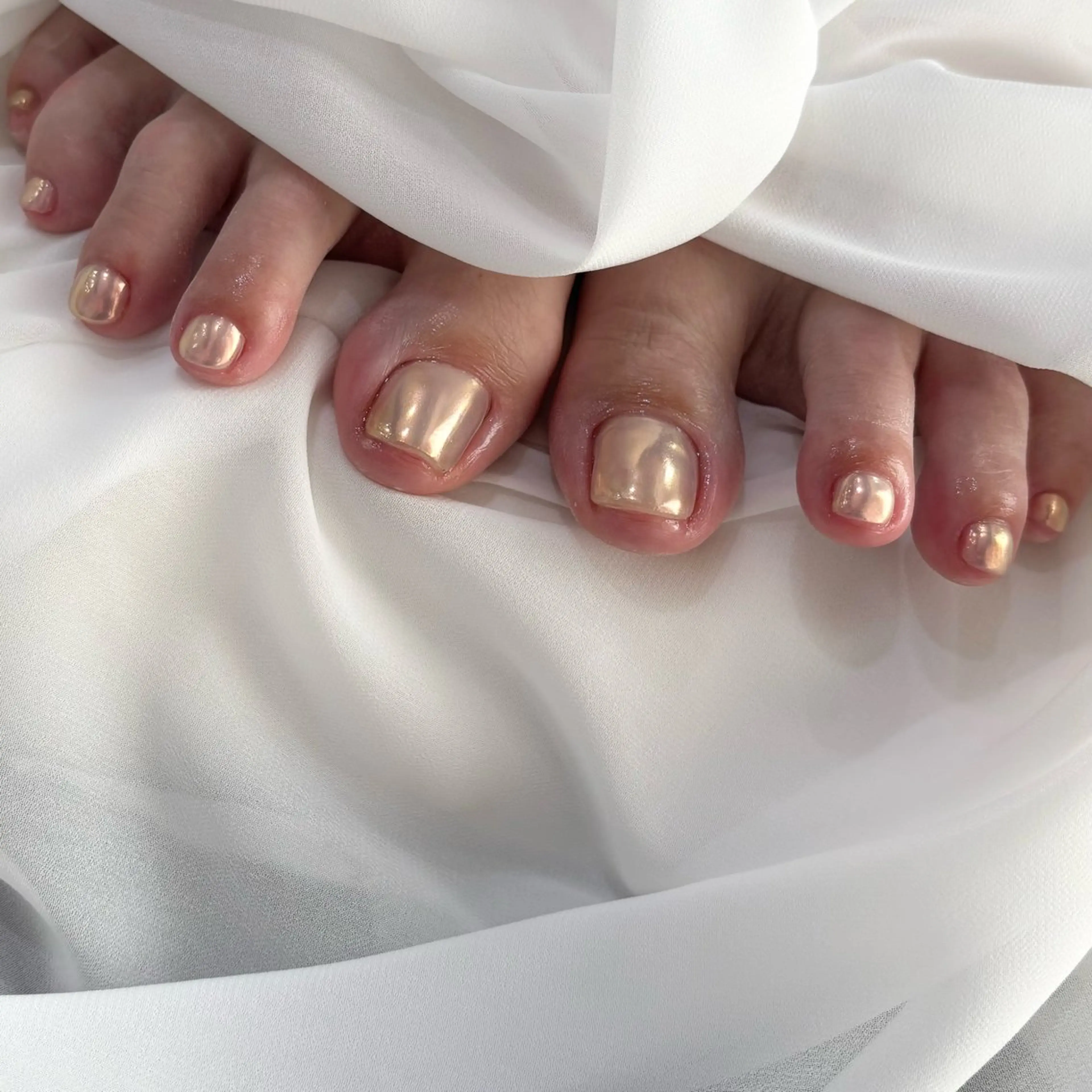 ネイル ミラーネイル パラジェルサロン 大人女性が通うサロンのネイルデザイン