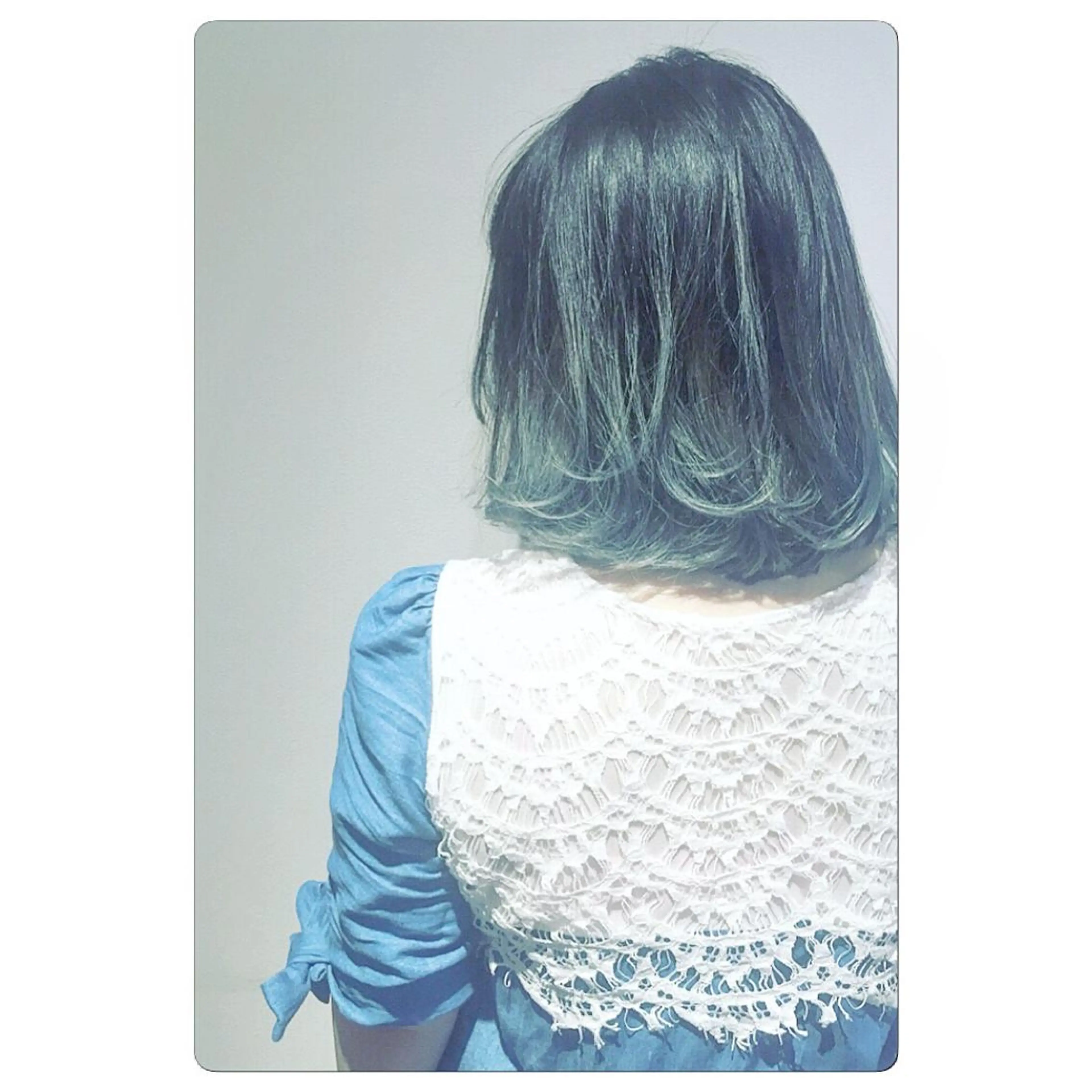 ミディアム カラー 佐藤 奈佳子 サトウ ナカコのヘアスタイル