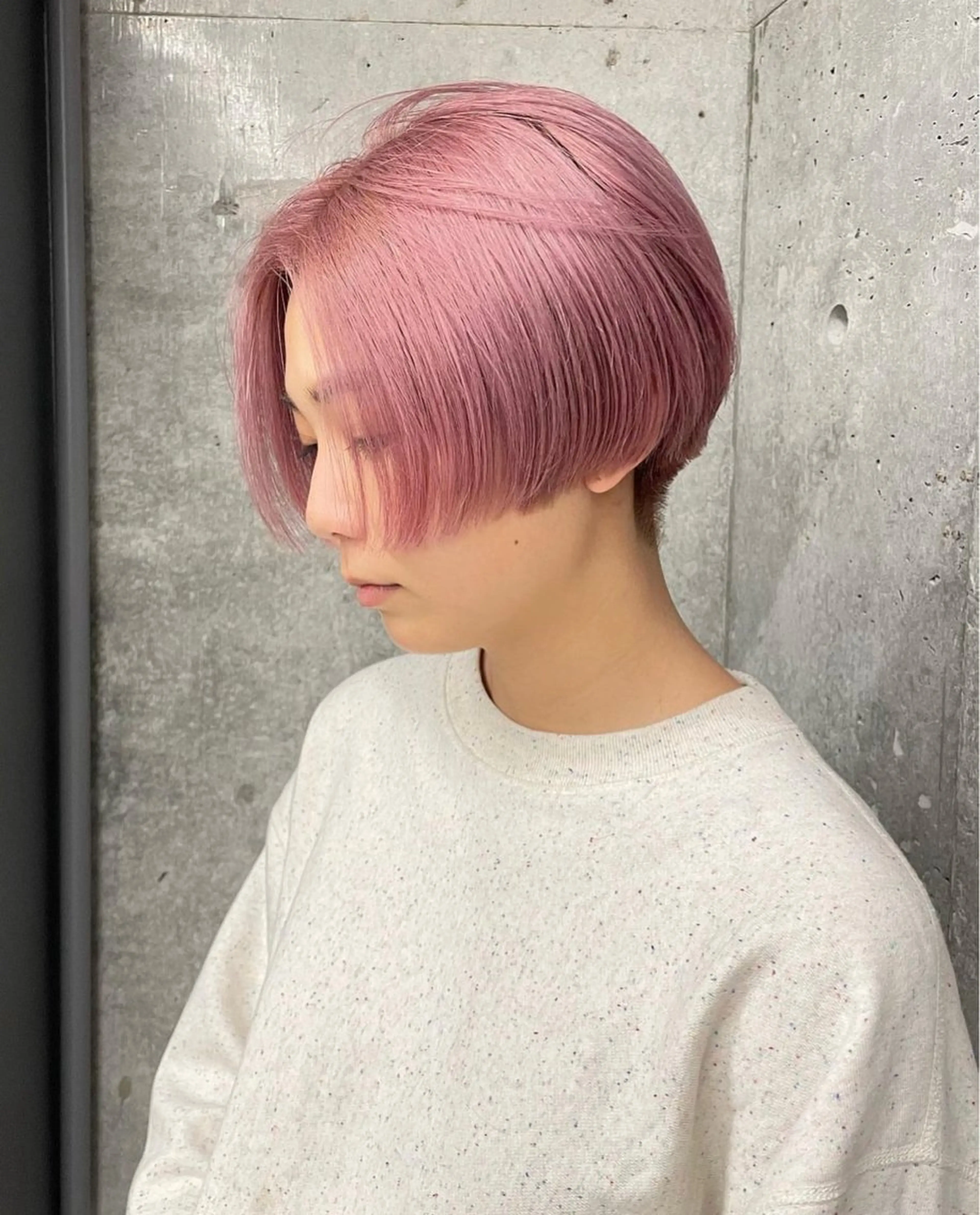 ショート カット ヘアカラー トリートメント 佐伯 和佳のヘアスタイル