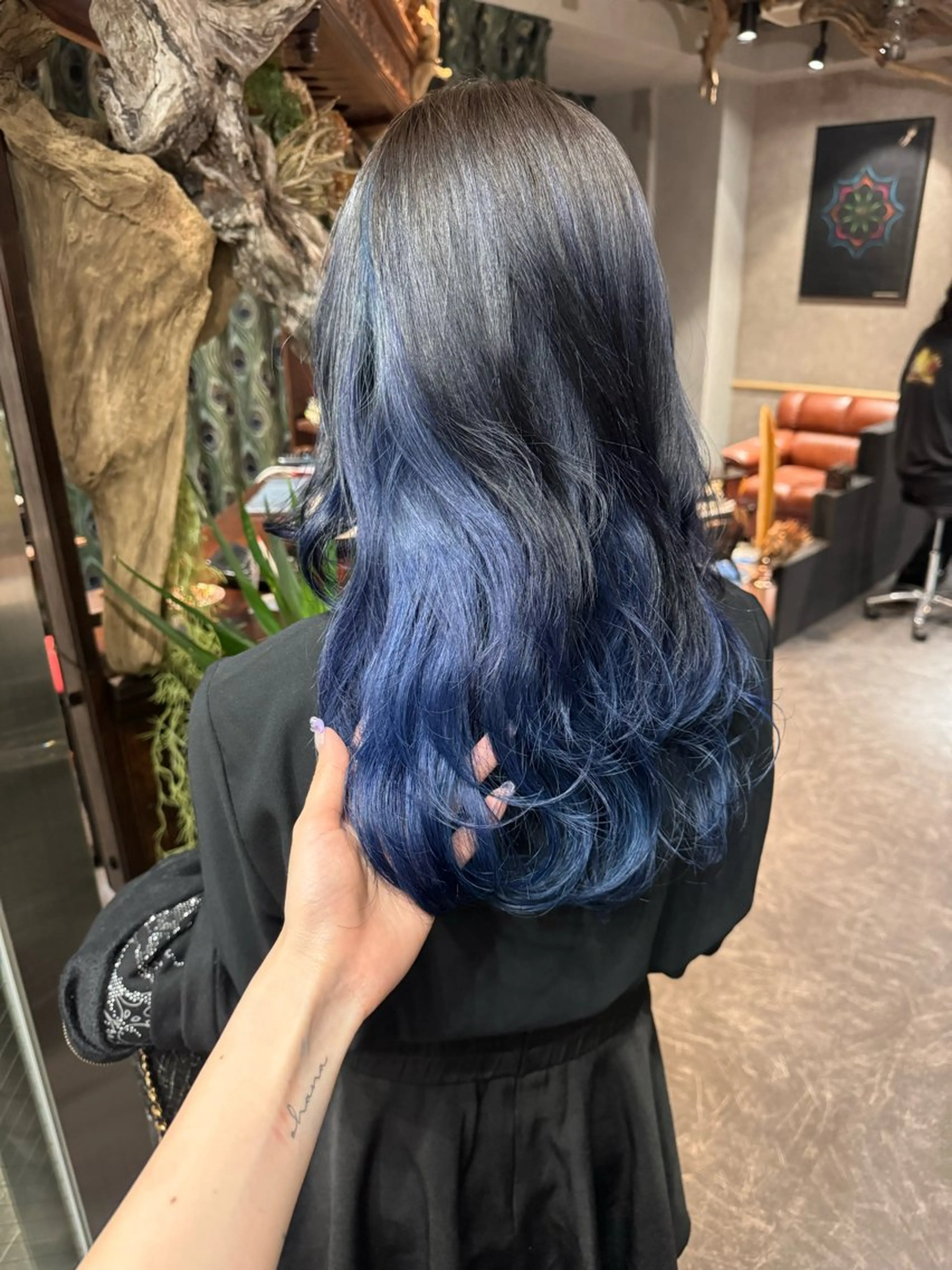 セミロング カラー パーマ ヘアアレンジ メンズ カット ヘアカラー 心斎橋美容室 Junのヘアスタイル