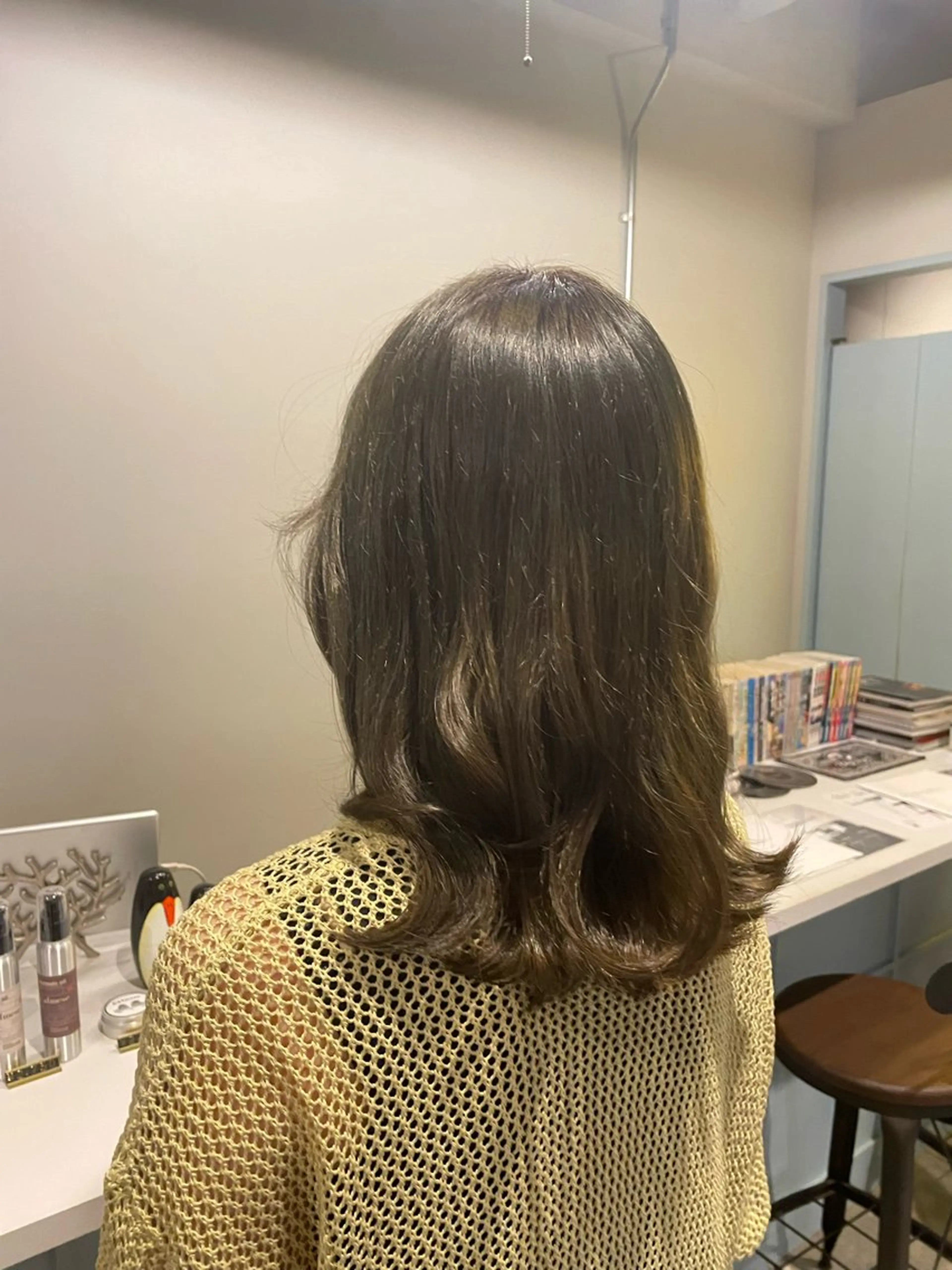 ミディアム Heath所属・Heath 姪浜 ⌇フタバのヘアスタイル