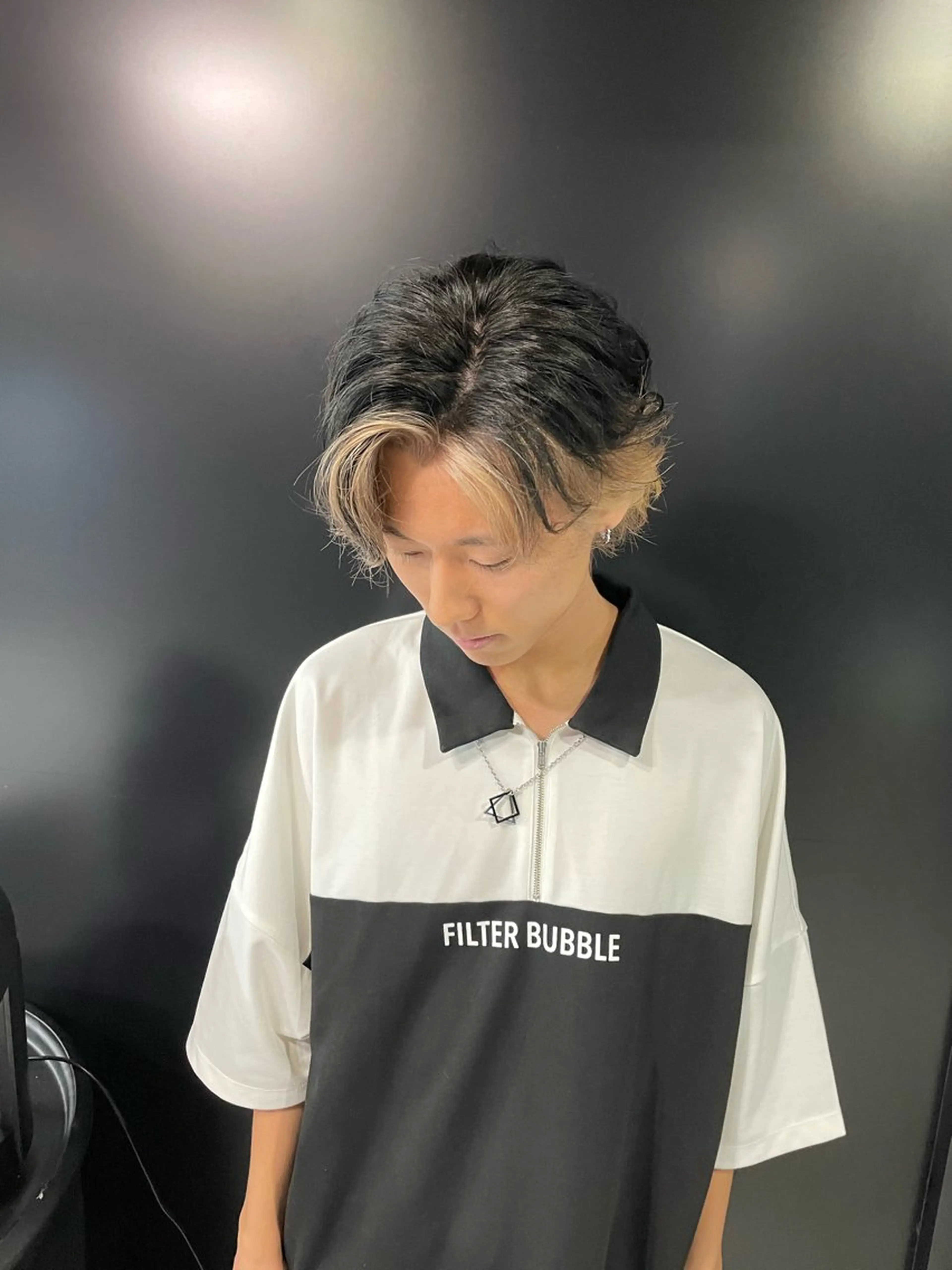 ⟬ミニモ限定✨⟭ブリーチ（インナーカラー）+カラー+トリートメント⟬owl心斎橋店初めてご利用の方限定✨⟭の写真