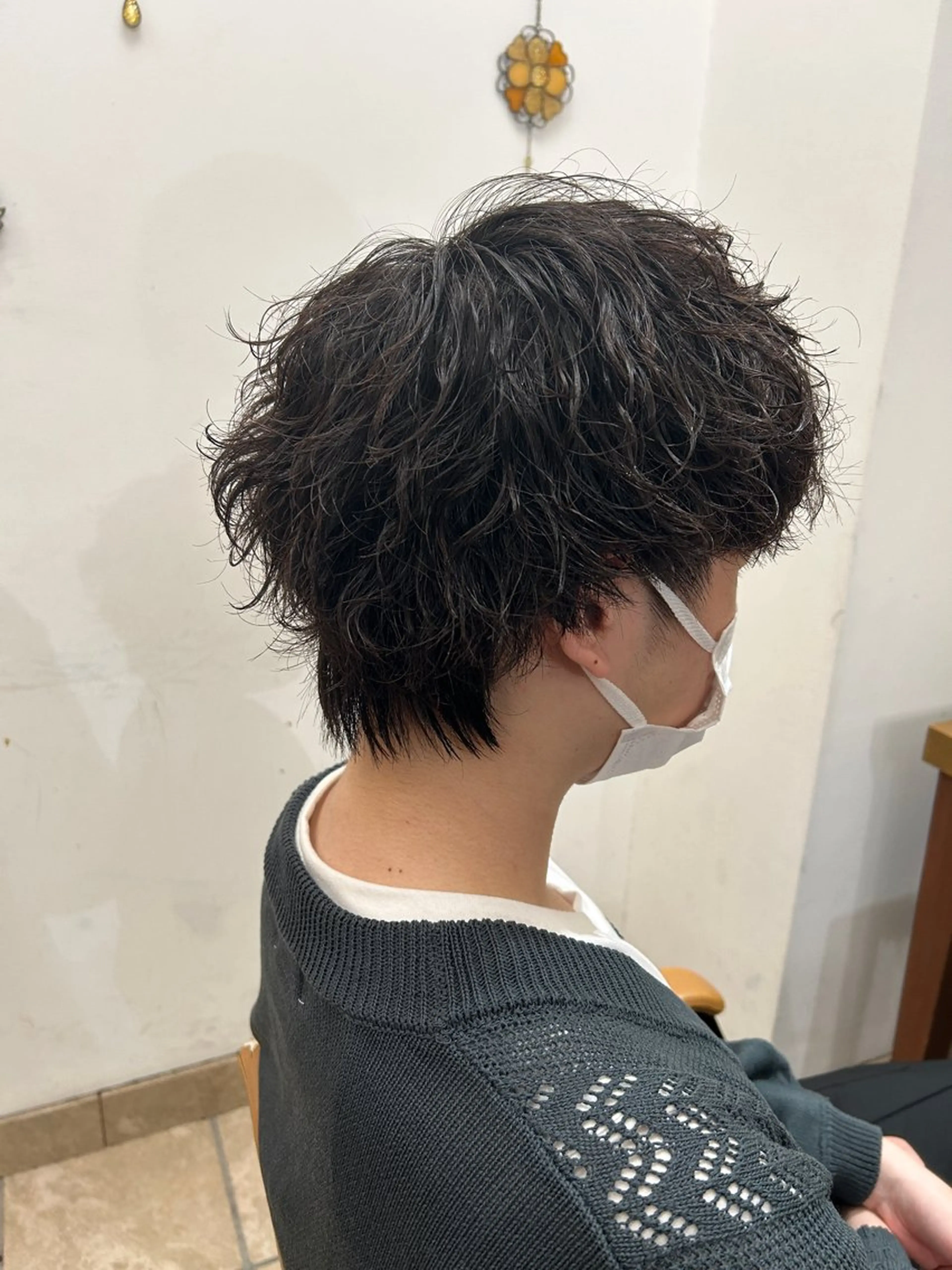 ショート カット パーマ ma am zee所属・篠原 一成のヘアスタイル